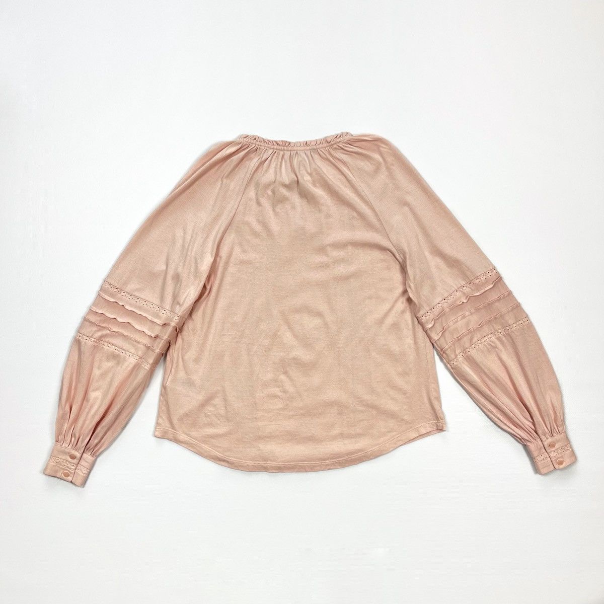 Ralph Lauren Lauren Ralph Lauren Embroidered Blouse Shirt Pink Size S Size S / US 4 / IT 40 - 14 Thumbnail