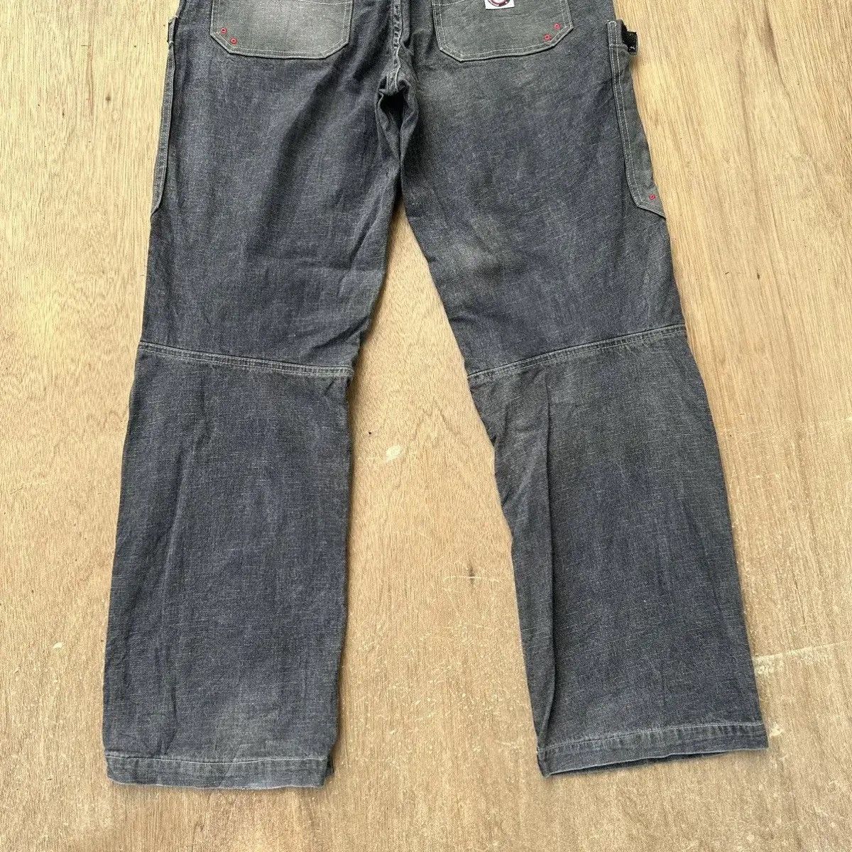 Ecko Unltd. CRAZY 🔥Y2K ECKO UNLTD. WORKWEAR JEANS BAGGY DENIM VERY RARE Size US 32 / EU 48 - 13 Thumbnail
