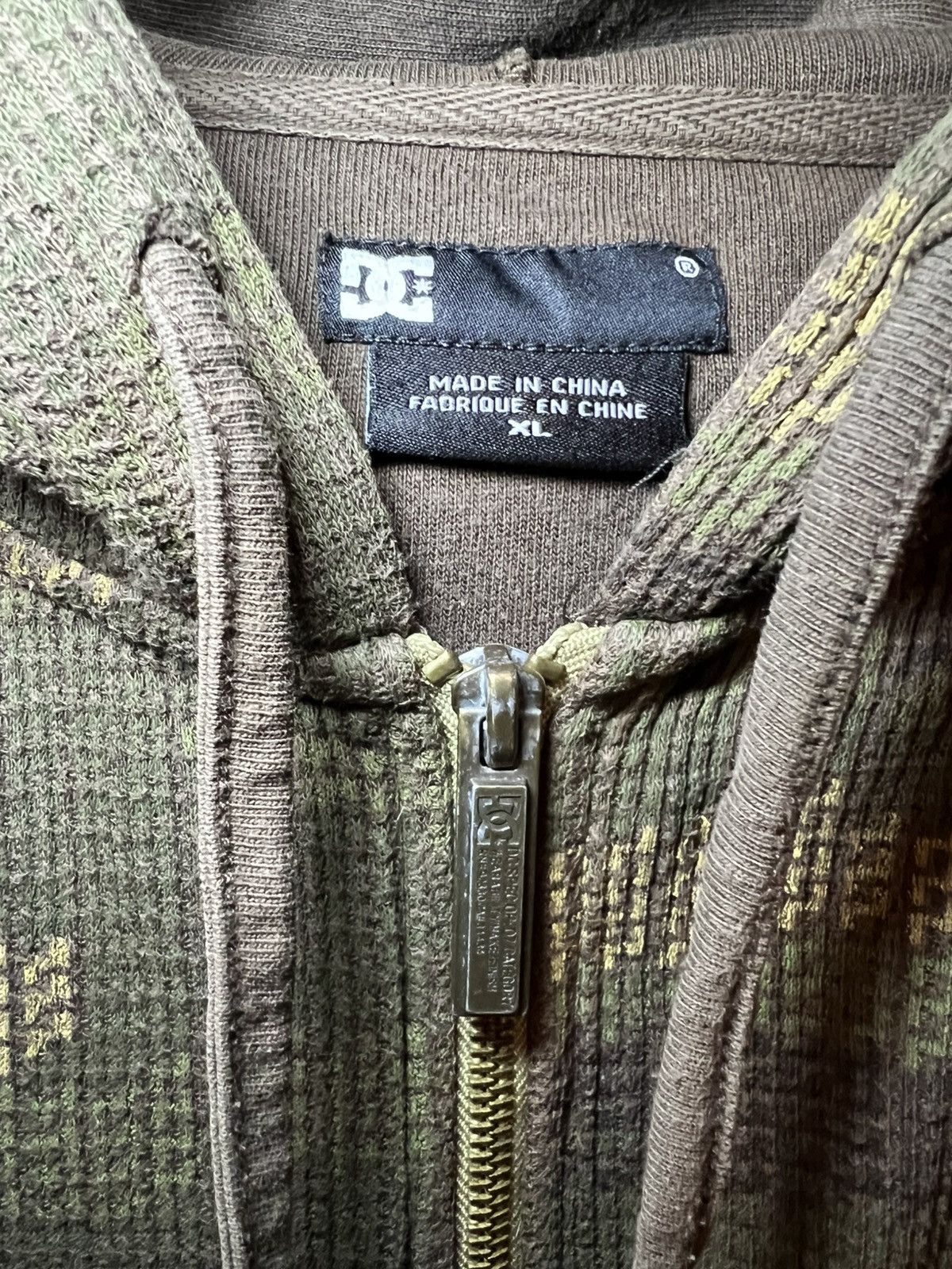 DC Vintage DC thermal digital camo zip-up hoodie Size US XL / EU 56 / 4 - 3 Thumbnail