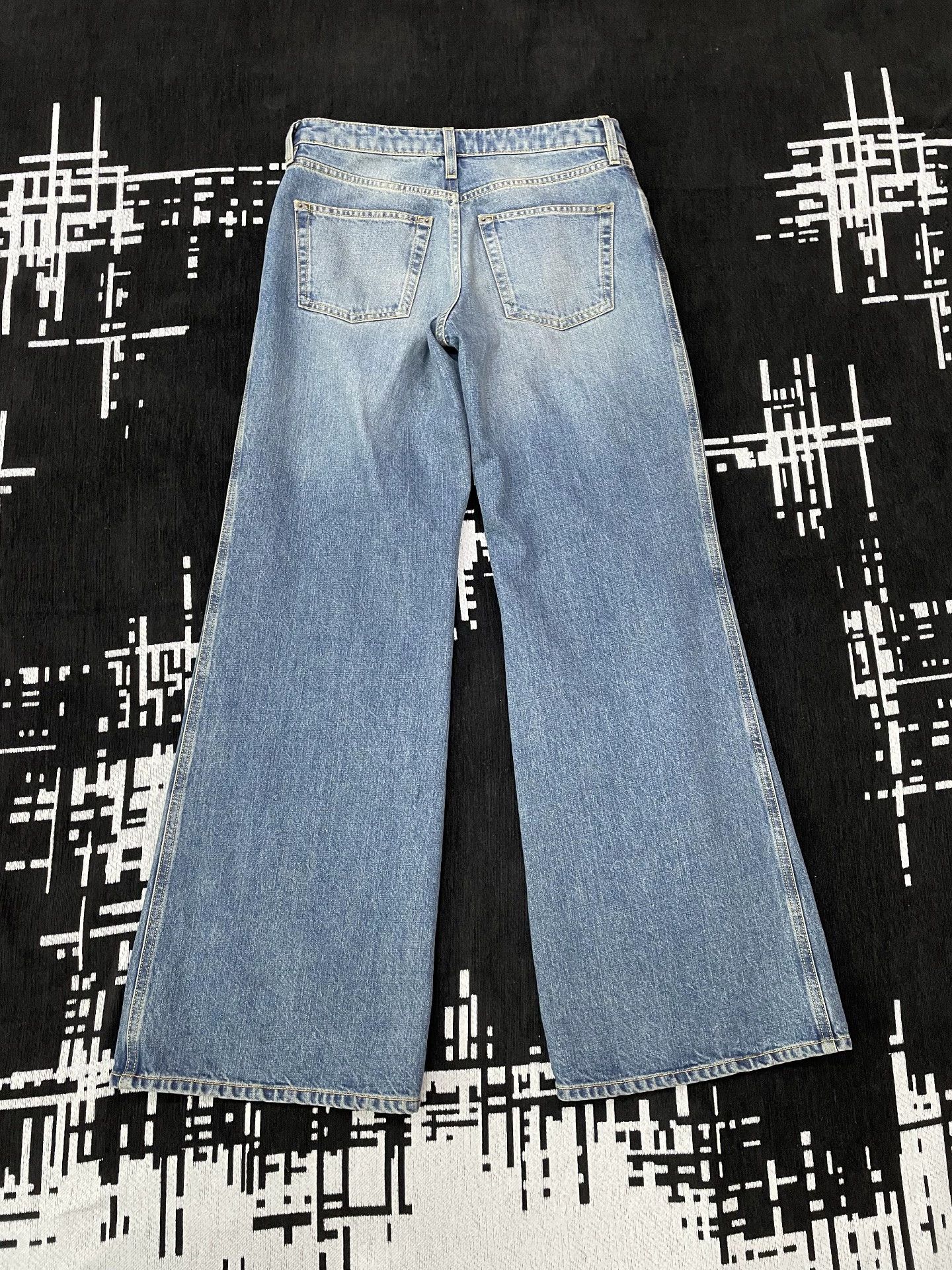Louis Vuitton LV Monogram color blocked jeans FR38 Size 27" / US 4 / IT 40 - 3 Thumbnail