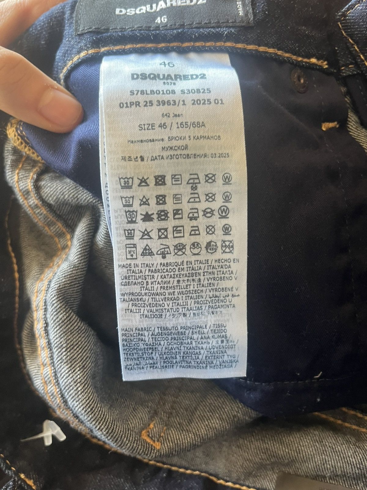 Dsquared2 Dsquared2 Cool Guy Jeans S78LB0108 Size 46 Size US 30 / EU 46 - 3 Thumbnail