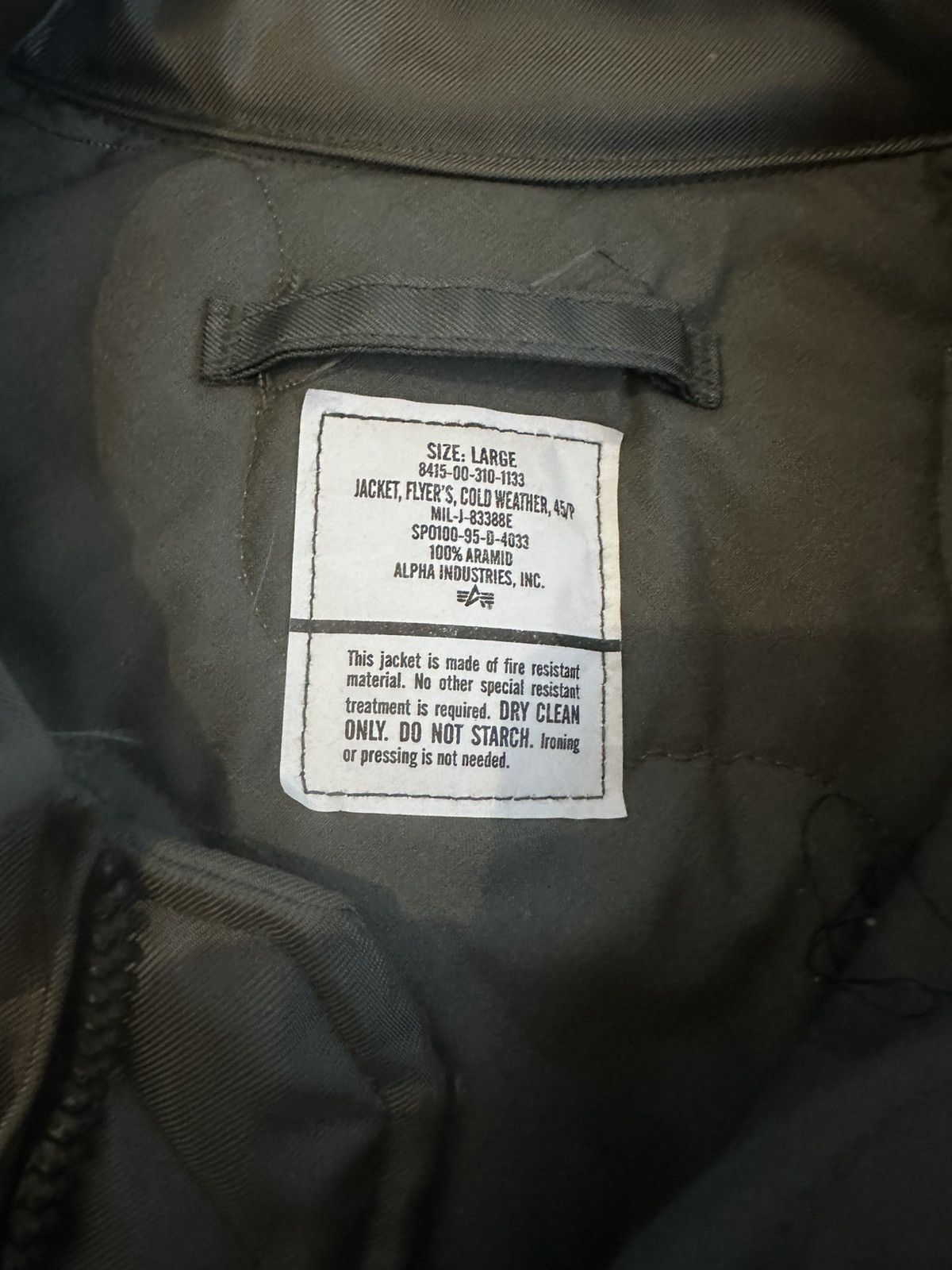 Alpha Industries US Air Force Alpha Industries Bomber Jacket Size US L / EU 52-54 / 3 - 3 Thumbnail