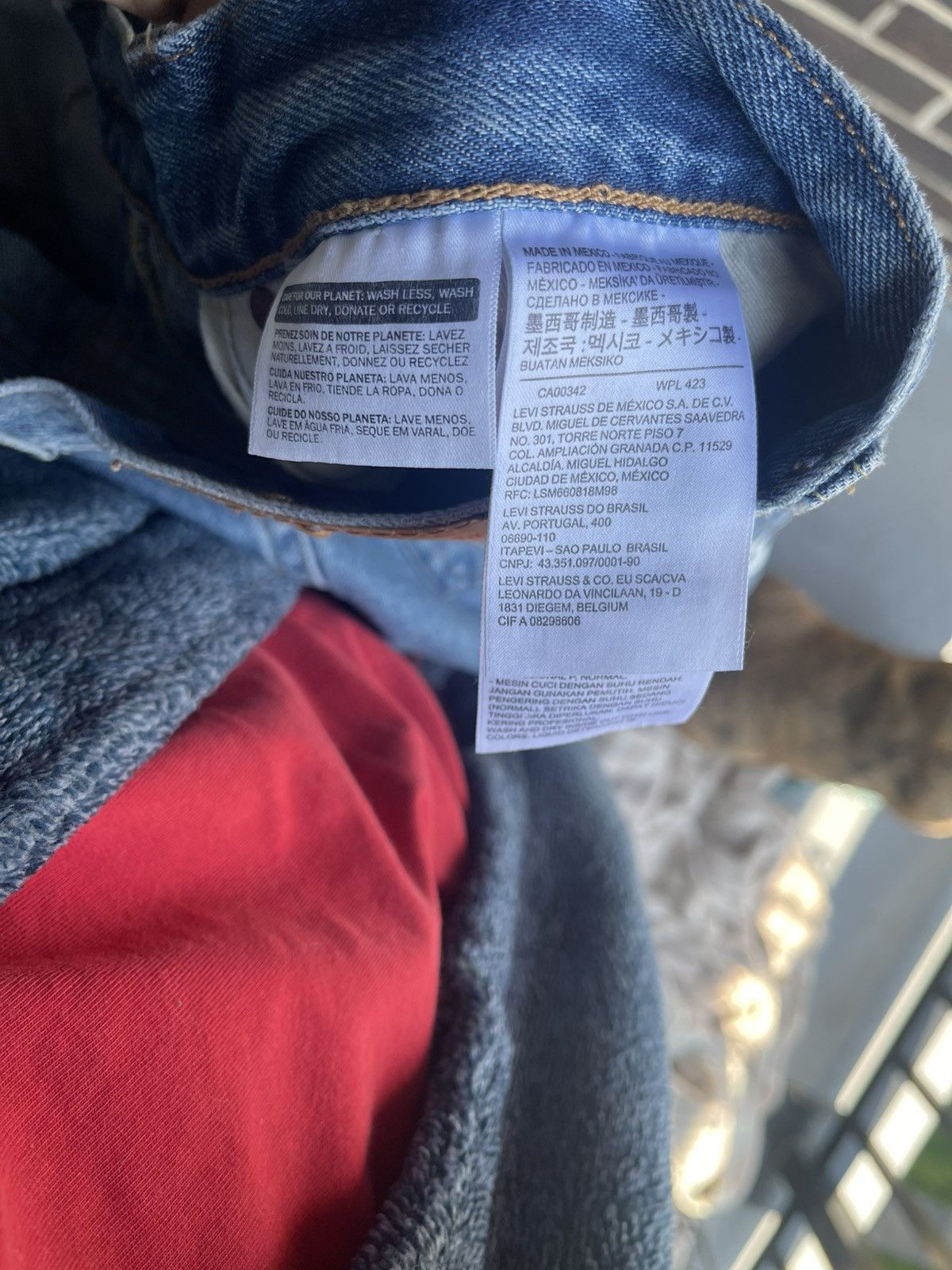 DENIM TEARS × Levi's Denim Tears x Levi’s 501 Denim Jeans sz32x32 Size US 32 / EU 48 - 4 Thumbnail