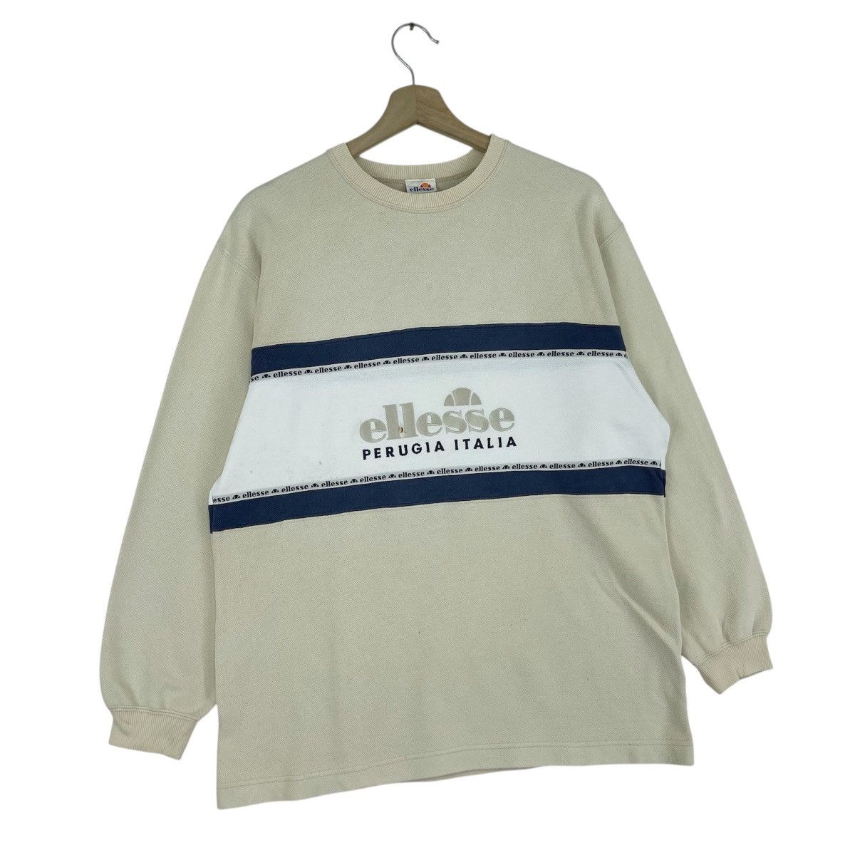 Ellesse Vintage Ellesse Perugia Italia Sweatshirt Size M / US 6-8 / IT 42-44 - 3 Thumbnail