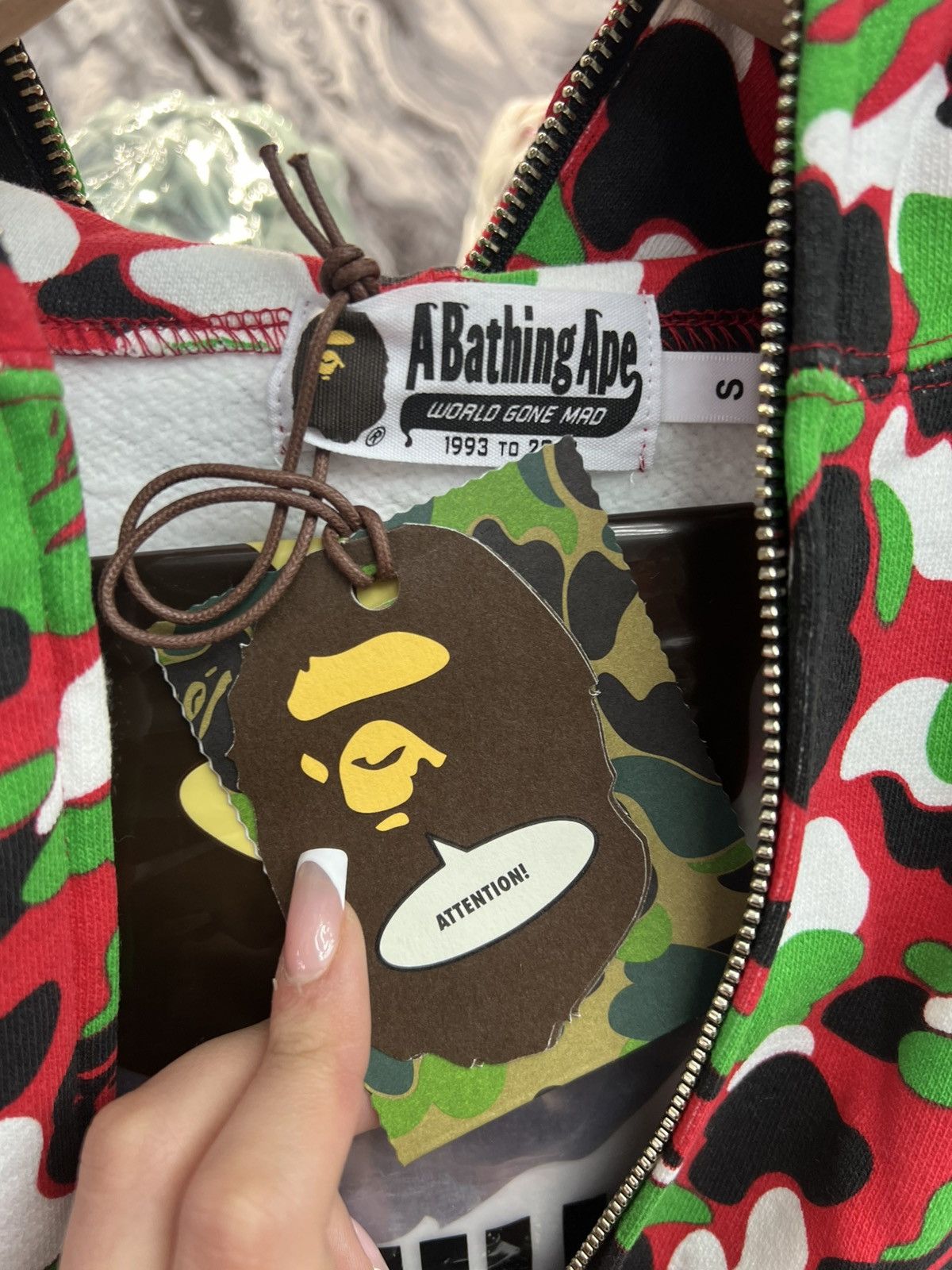 Bape Bape Shark Fullzip Hoodie Size US S / EU 44-46 / 1 - 7 Thumbnail
