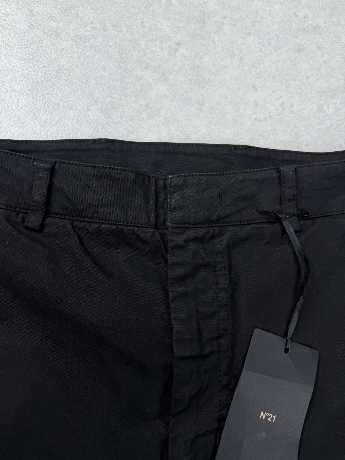 N21 N21 Black Cotton Trousers Pants Size 46 Size US 31 - 12 Thumbnail