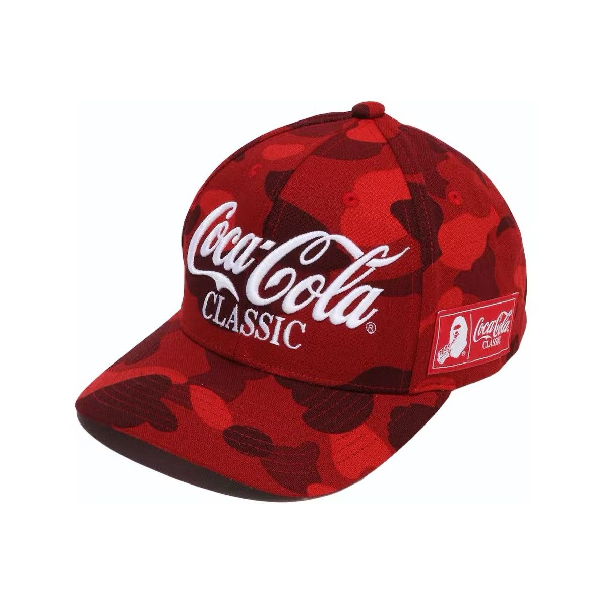Bape BAPE x Coca-Cola Color Camo Snap Back Cap Red Size ONE SIZE - 1 Thumbnail
