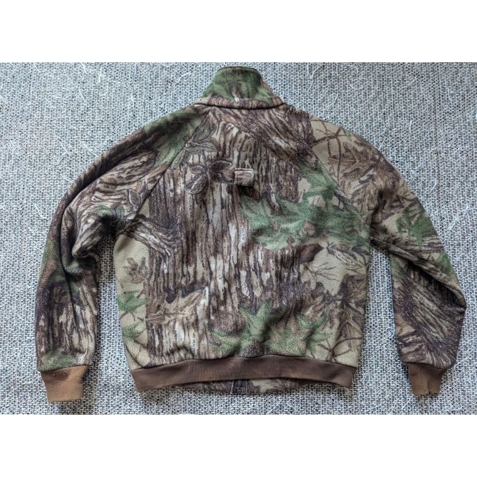 Vintage VINTAGE Cabela's Jacket Shirt Men L USA Camouflage Fleece Real Tree Whitetail Hunting Brown 44 in Bomber Chest 44 in Mens Size US L / EU 52-54 / 3 - 2 Thumbnail