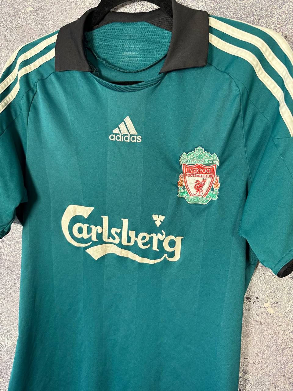Adidas × Vintage TORRES Vintage Liverpool 2008/09 Third Adidas Soccer Jersey Size US S / EU 44-46 / 1 - 9 Thumbnail