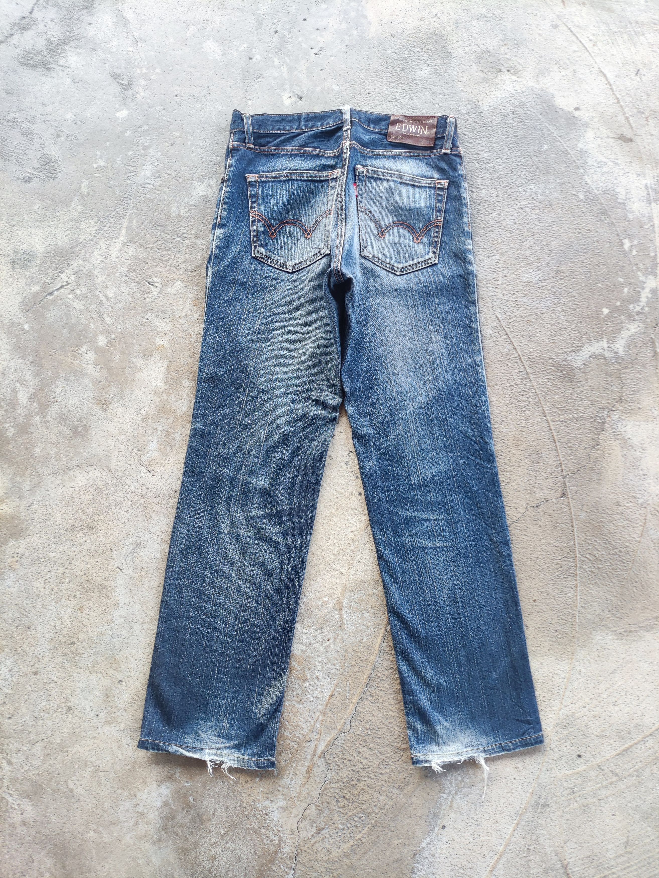 Edwin Vintage Edwin 503 Japan Faded Denim W31 Size US 31 - 9 Thumbnail