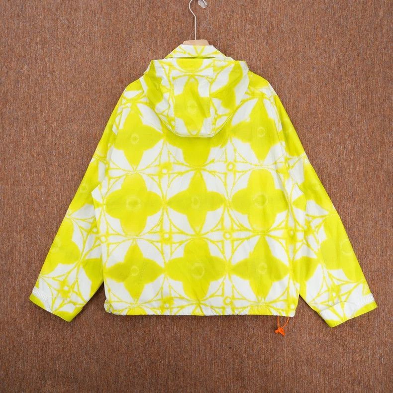 Louis Vuitton Louis Vuitton Yellow Floral Pattern Jacket-2506 Size L / US 10 / IT 46 - 3 Thumbnail