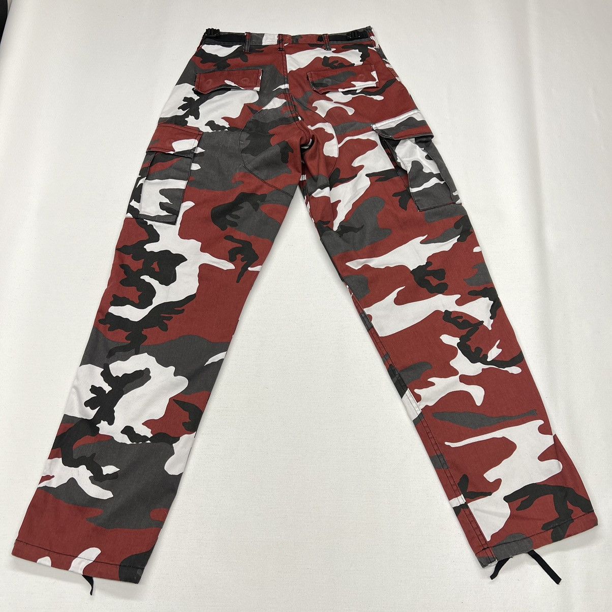 Rothco Rothco Pants Red Camo Cargo BDU Baggy Tactical Utility Y2K Size US 28 / EU 44 - 14 Thumbnail