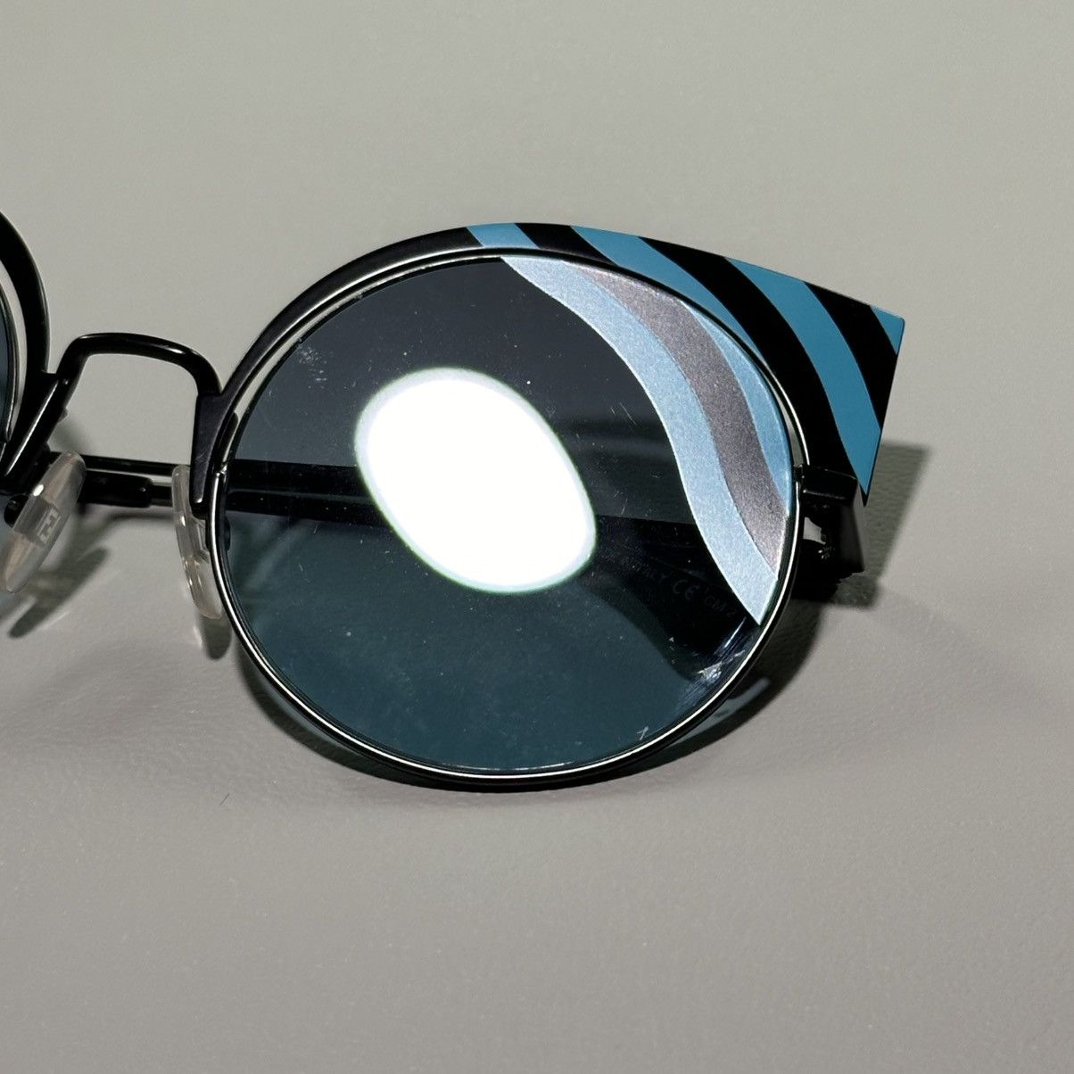 Fendi Fendi FF0215/S Hypnoshine Cat Eye Sunglasses Size ONE SIZE - 9 Thumbnail