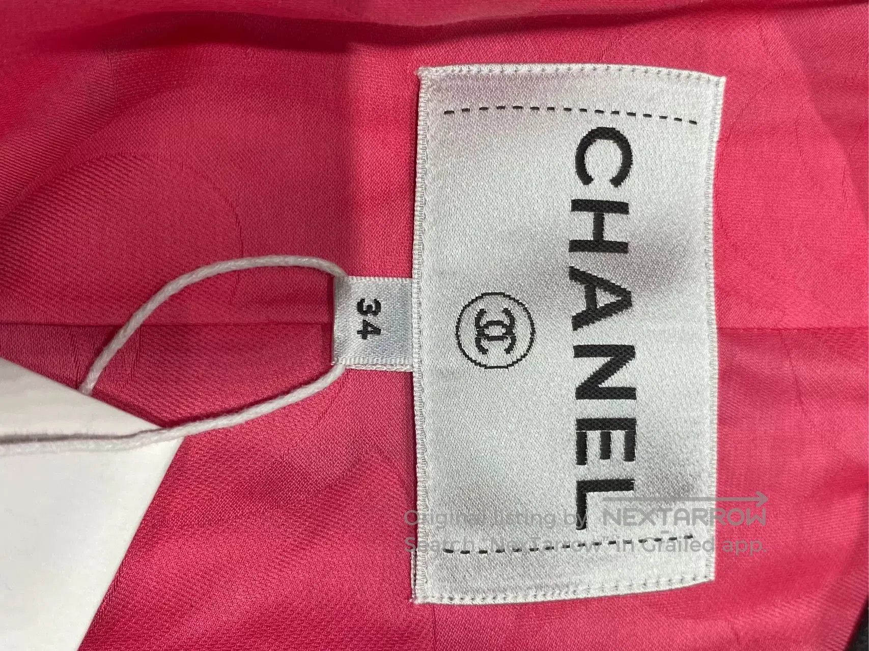Chanel Chanel Pink Plaid Blazer Coat FR34. Size US XS / EU 42 / 0 - 4 Thumbnail