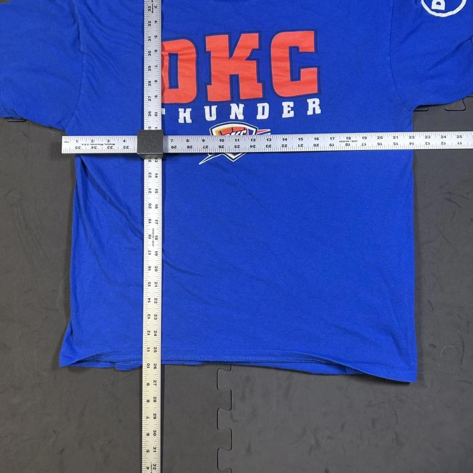 Other OKC thunder blue and orange T-shirt men’s size XL Size US XL / EU 56 / 4 - 2 Thumbnail
