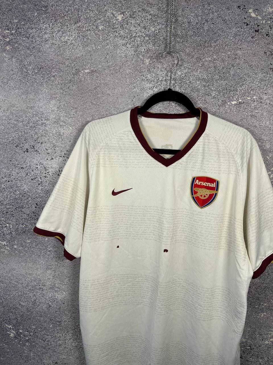 Nike × Vintage Vintage Arsenal 2007/08 Away Nike Soccer Jersey XL Size US XL / EU 56 / 4 - 3 Thumbnail