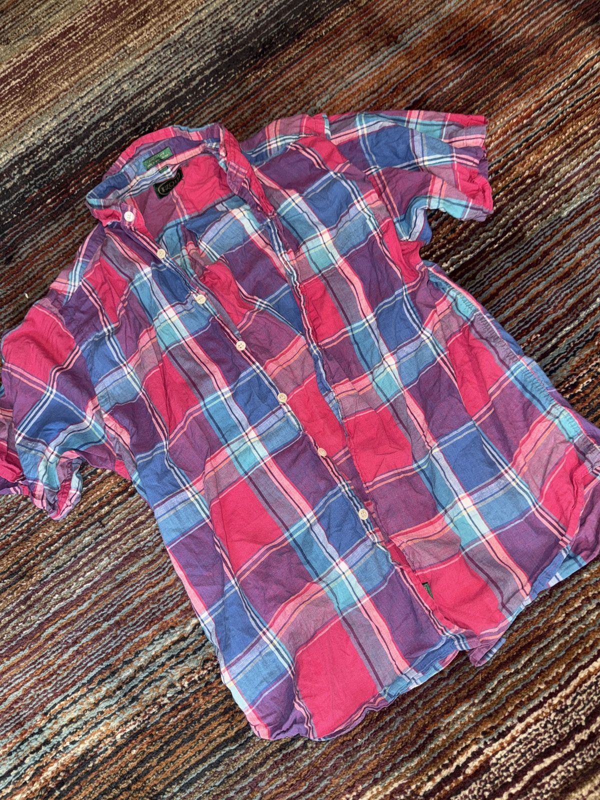 Izod Izod mutli color button up plaid Size US M / EU 48-50 / 2 - 1 Preview