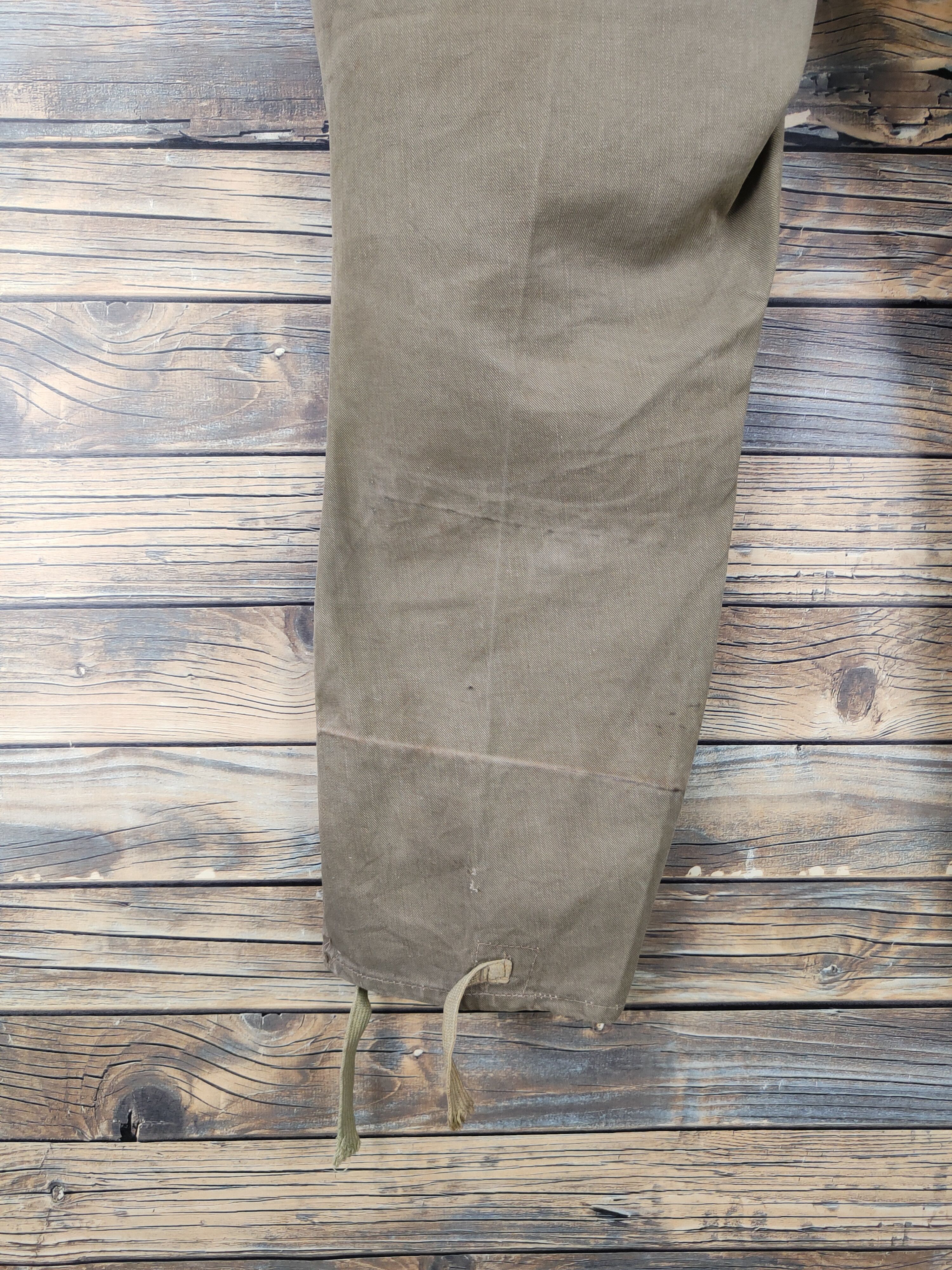 Vintage DL Japan vintage military worker Olive cargo Pants #W1790 Size US 30 / EU 46 - 9 Thumbnail
