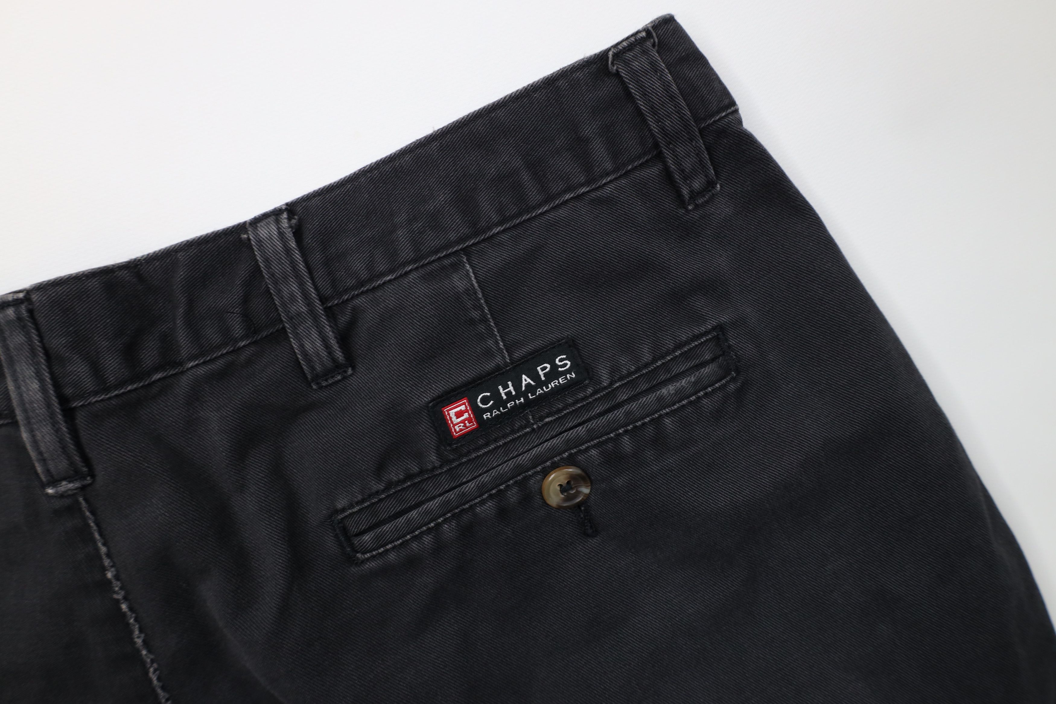 Polo Ralph Lauren Vintage 90s Chaps Ralph Lauren Pleated Cuffed Chino Pants Size US 34 / EU 50 - 15 Thumbnail