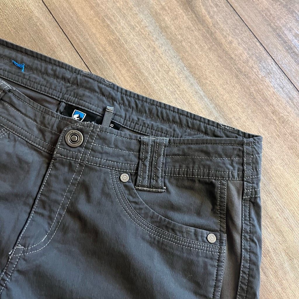 Kuhl Kuhl Grey Athletic Cargo Pants Women 10 Regular Size 32" / US 10 / IT 46 - 3 Thumbnail