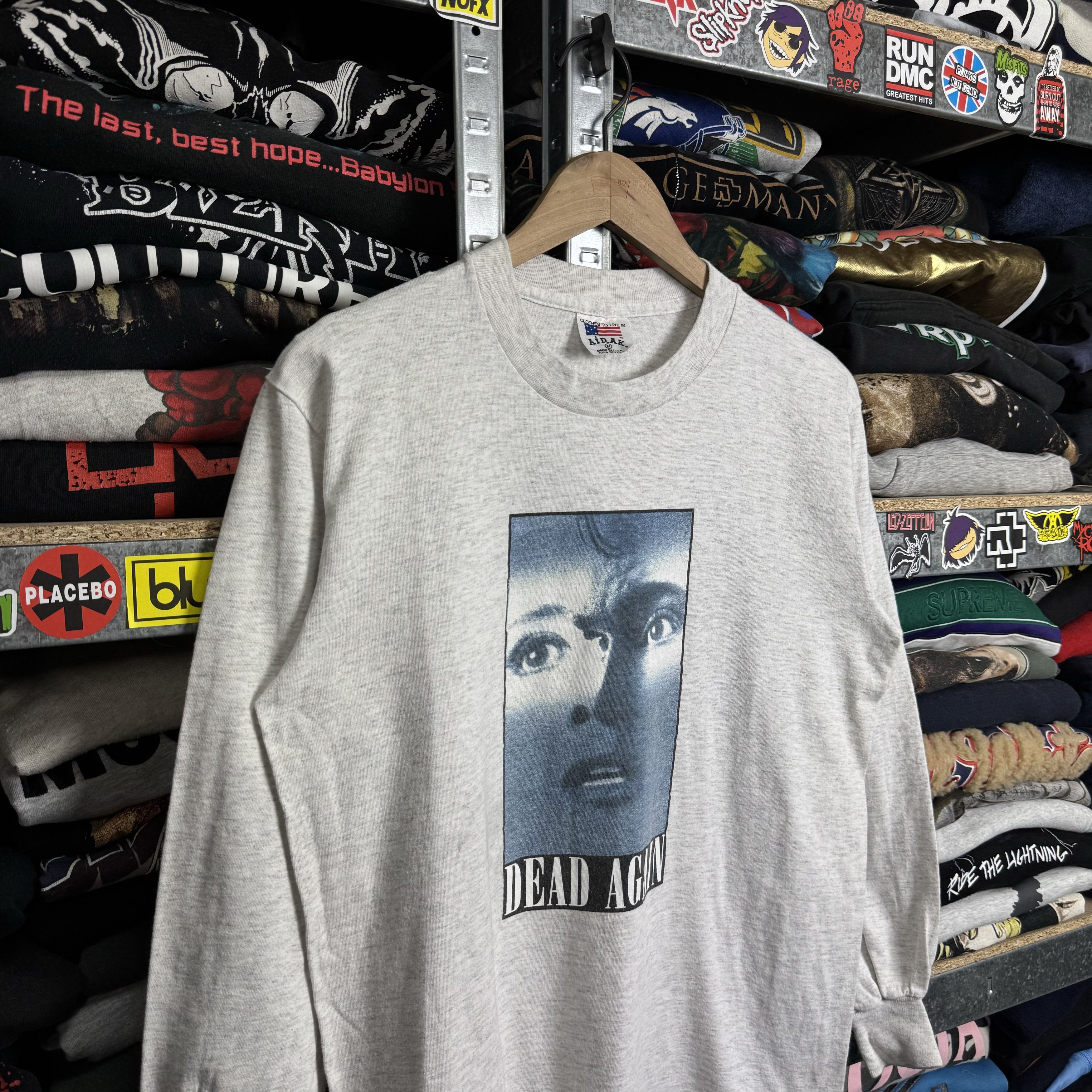 Vintage 1991 DEAD AGAIN THRILLER MOVIE FILM LONGSLEEVE TEE SHIRT Size US M / EU 48-50 / 2 - 2 Thumbnail