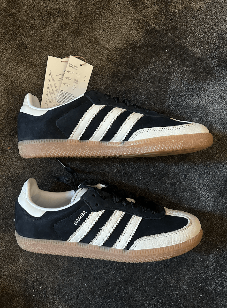 Adidas Samba OG Black Wonder White Size US 6.5 / IT 36.5 - 2 Thumbnail