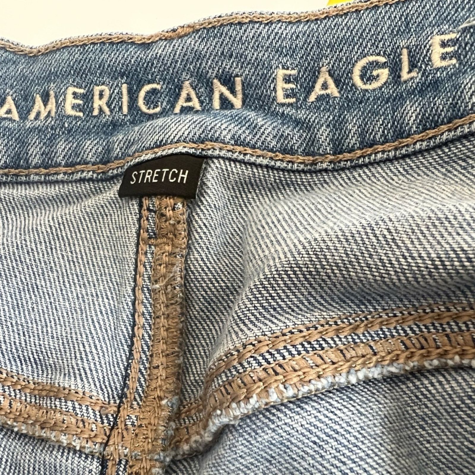 American Eagle Outfitters American Eagle Highest Rise Boyfriend Jeans Stretch 6 x 27” Size 26" / US 2 / IT 38 - 6 Thumbnail