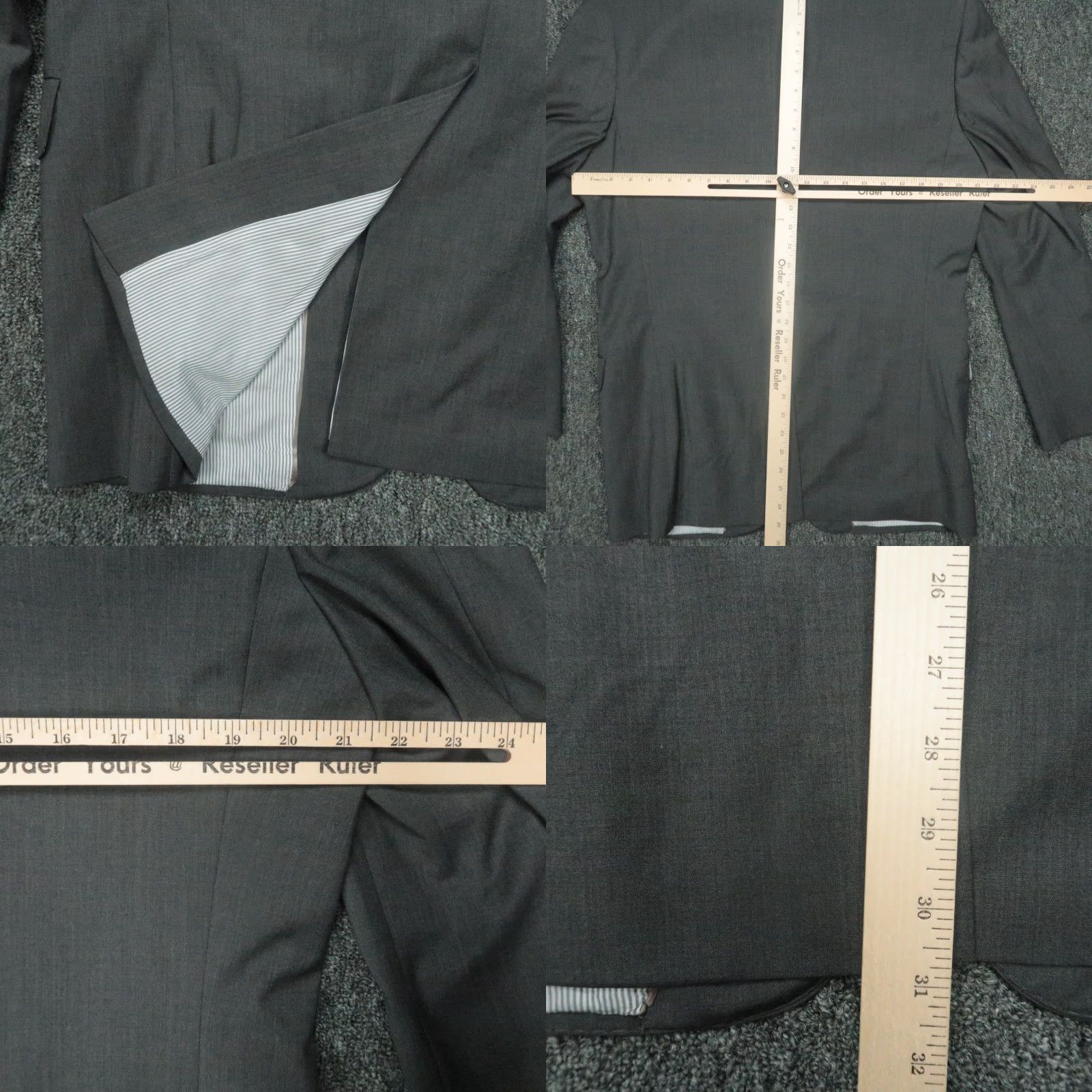 Brooks Brothers Brooks Brothers Blazer Mens 40R Gray Explorer Madison Fit Wool Sport Coat Size 40R - 8 Thumbnail