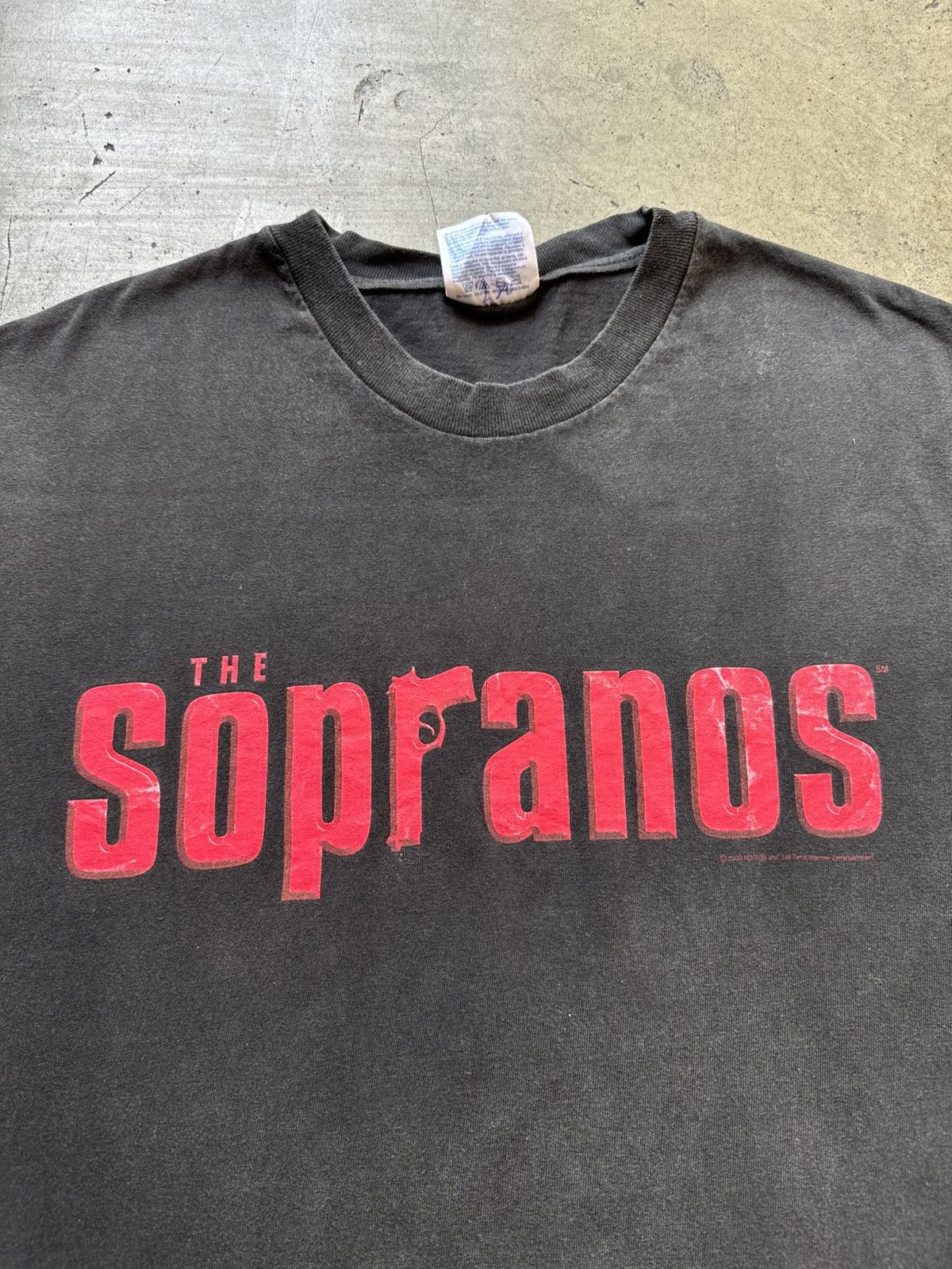 Vintage VTG 2001 The Sopranos TV Series Tee Shirt Movie Goodfellas Size US L / EU 52-54 / 3 - 1 Thumbnail