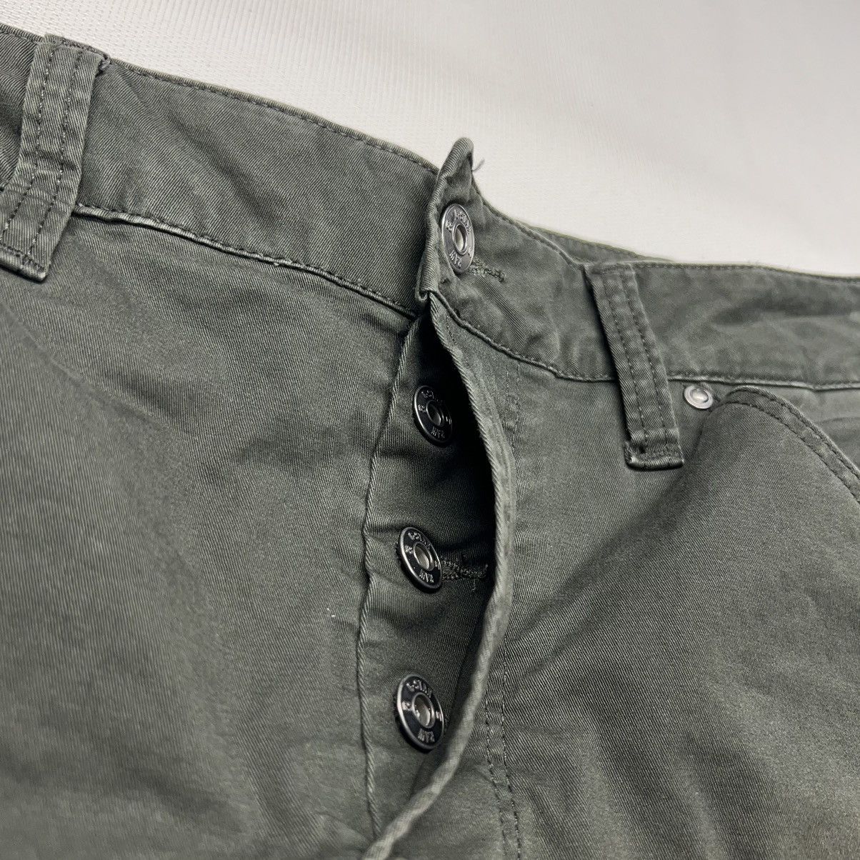 G-Star G Star Raw Pants Green Cargo Air Defence 5620 3D Skinny Size US 31 - 8 Thumbnail