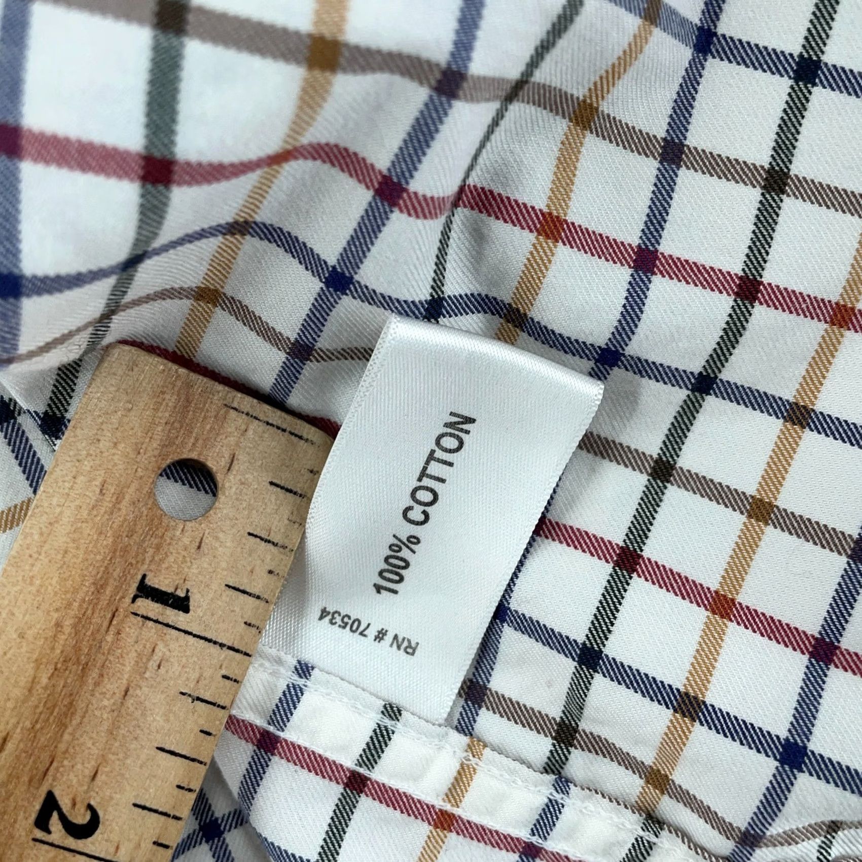 Orvis Orvis Signature Twill Shirt Mens Medium Multi Check Classic Collared Button Down Shirt Size US M / EU 48-50 / 2 - 6 Thumbnail