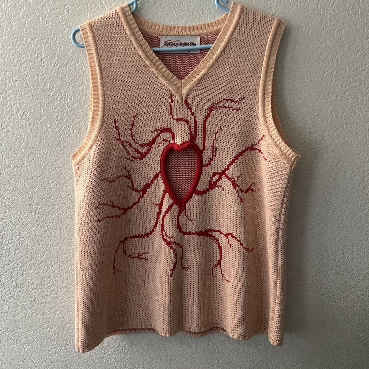 Vladyslav Slobodskoy custom heart vest