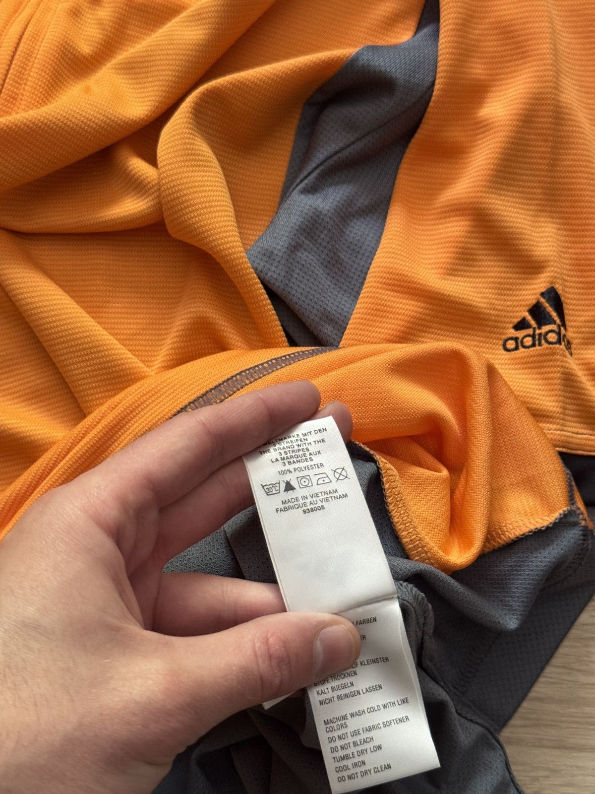 Vintage Vintage 00’s Adidas y2k Japanese Sport Polo Shirt Size US L / EU 52-54 / 3 - 7 Thumbnail