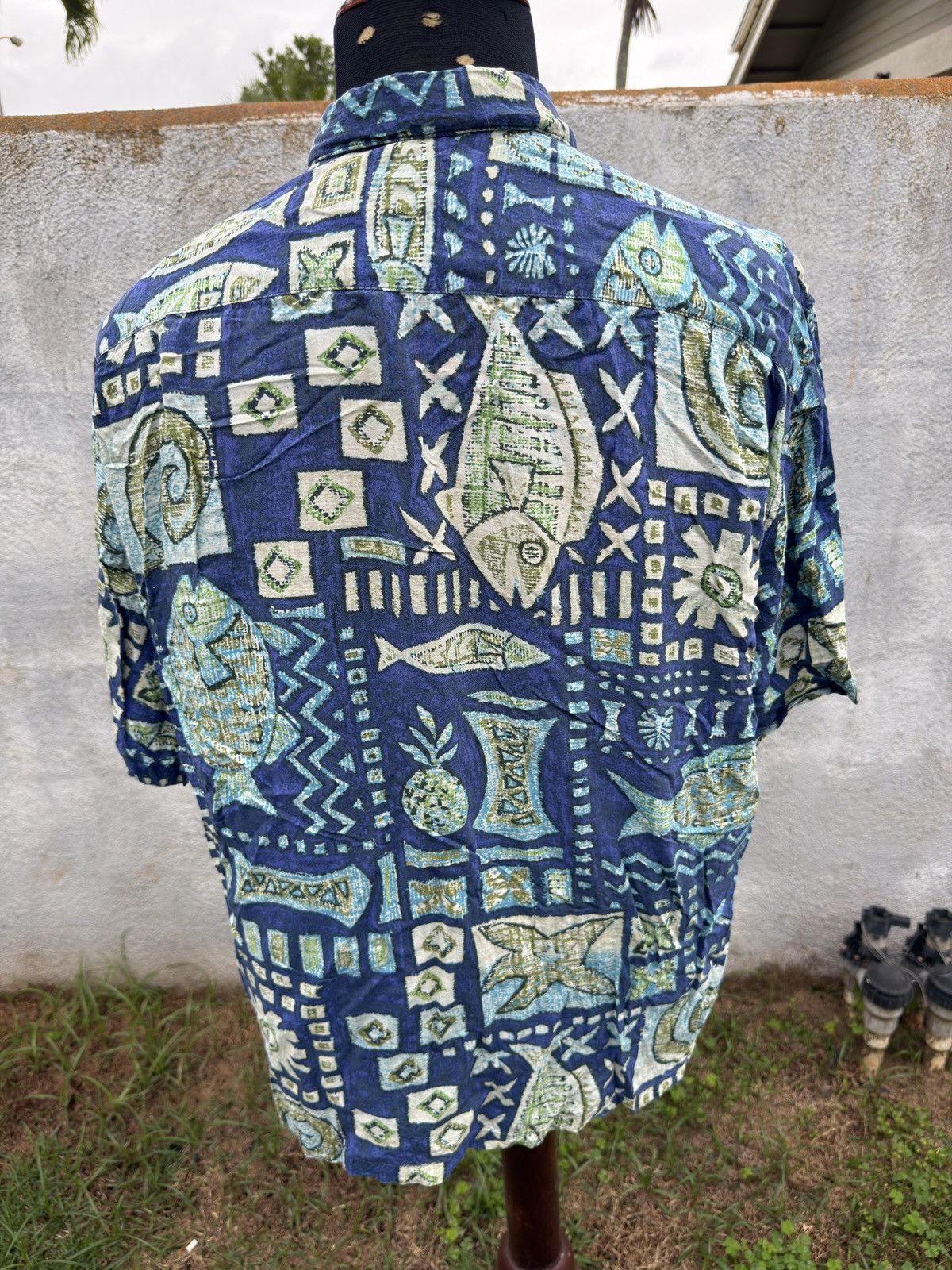 Jams World PreOwned Jams World Hawaiian Print Blue/Green Men's Large Size US L / EU 52-54 / 3 - 2 Thumbnail