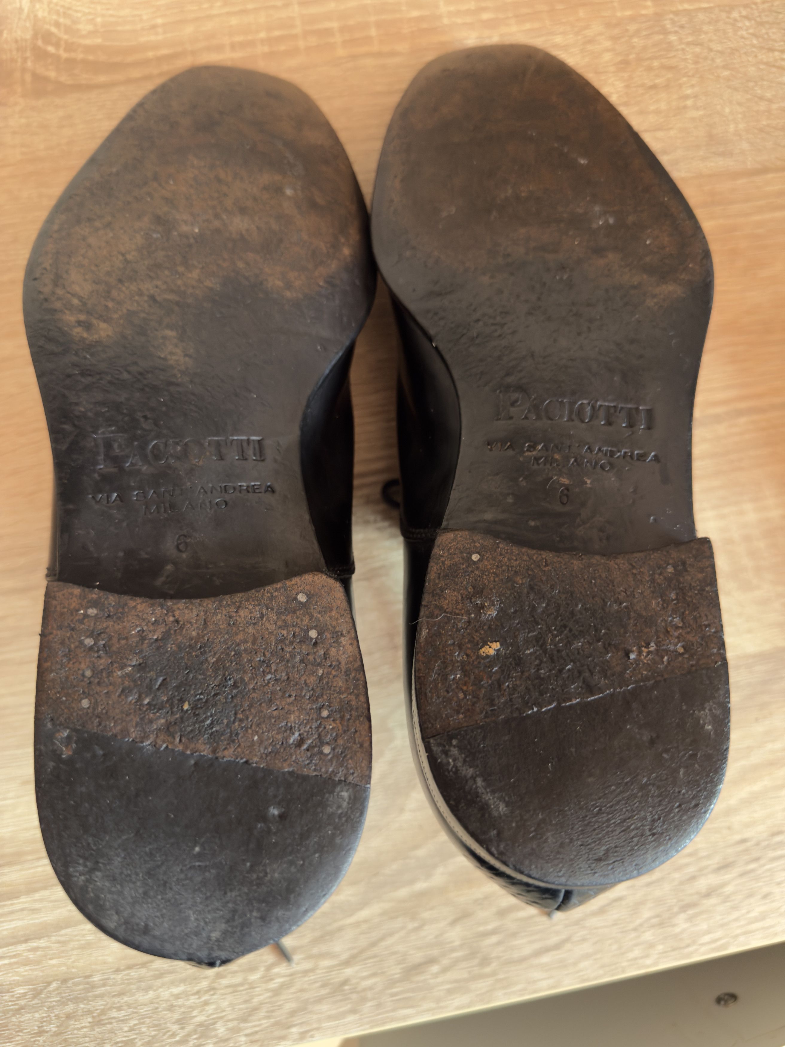 Paciotti Cesare paciotti derby leather shoes fit 40/41 EU 7 / 7.5 US Size US 7 / EU 40 - 9 Thumbnail