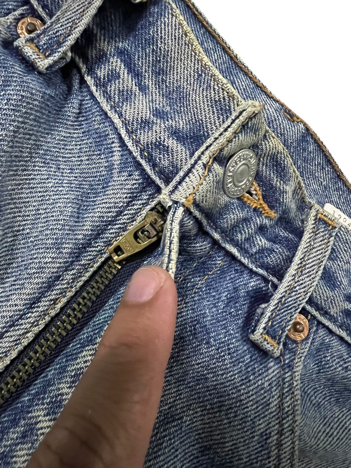 Levi's Flare jean Vintage Levi’s 517 Distress Painted Faded Jean Size US 32 / EU 48 - 14 Thumbnail