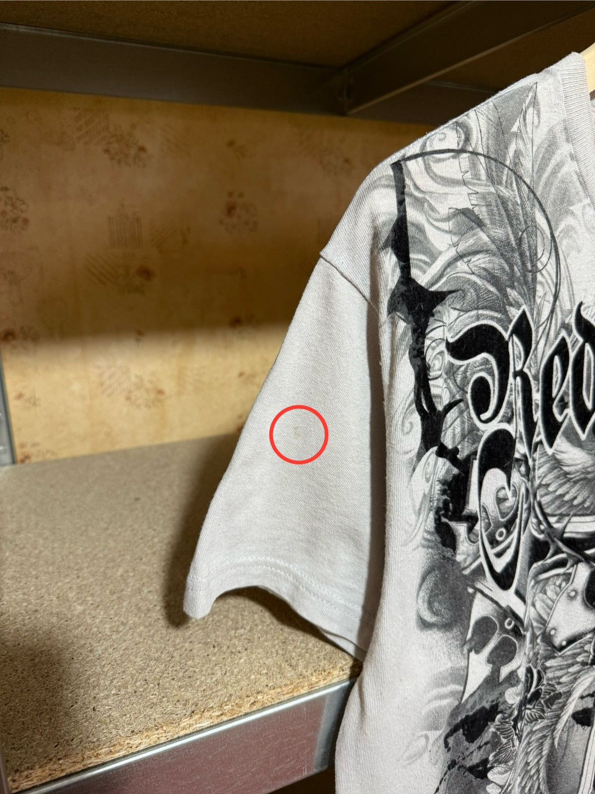 Affliction × Raw State Y2K Raw State Redemption Hysteric Glamour Opium T-Shirt Hype Size US L / EU 52-54 / 3 - 5 Thumbnail