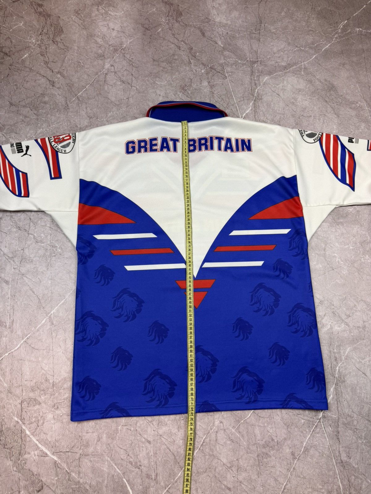 Puma Vintage 1995 Great Britain Rugby League Jersey by Puma Size US L / EU 52-54 / 3 - 12 Thumbnail