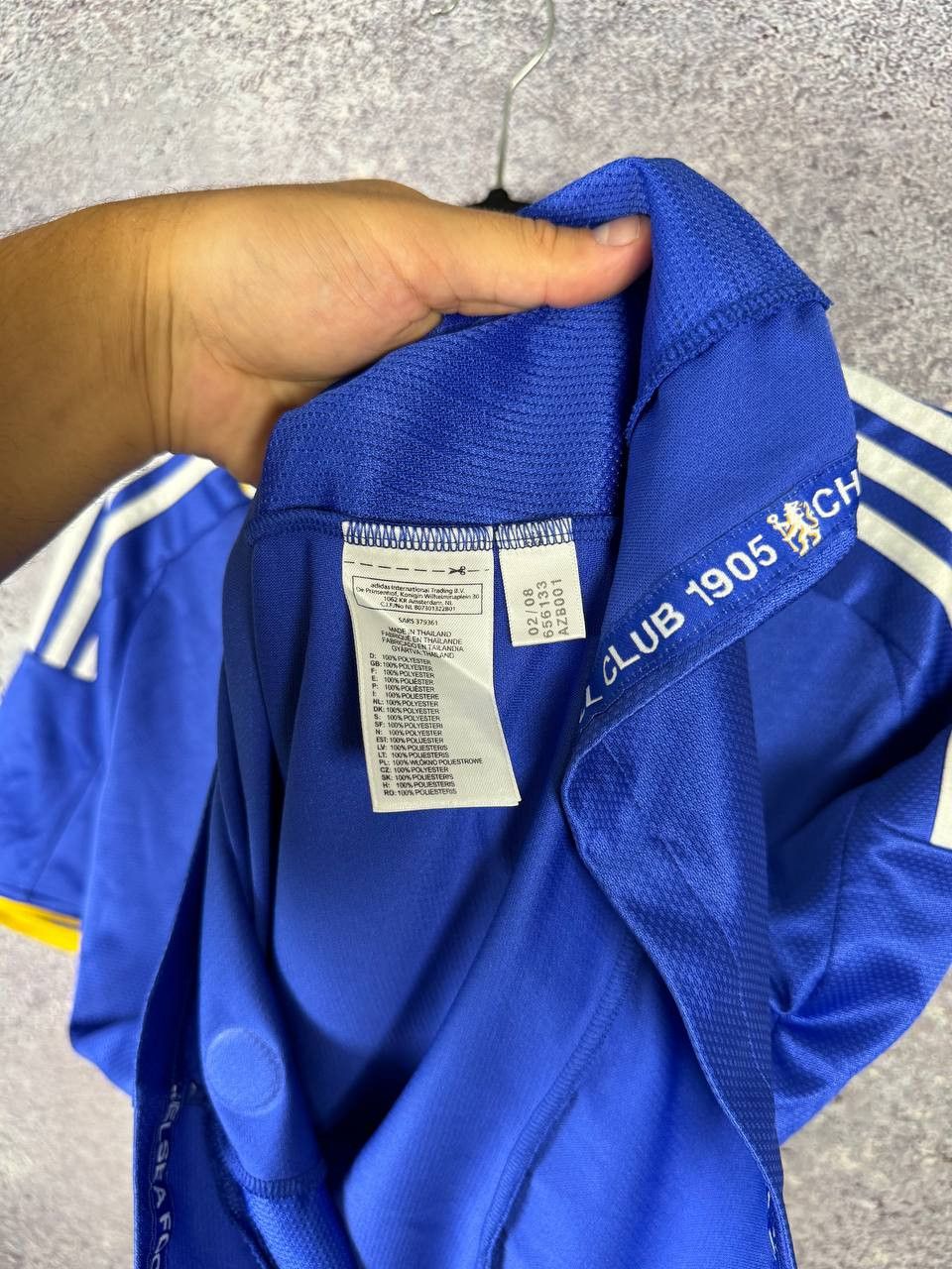 Adidas Vintage Chelsea 2008/09 Adidas Soccer Jersey Medium Size US M / EU 48-50 / 2 - 12 Thumbnail