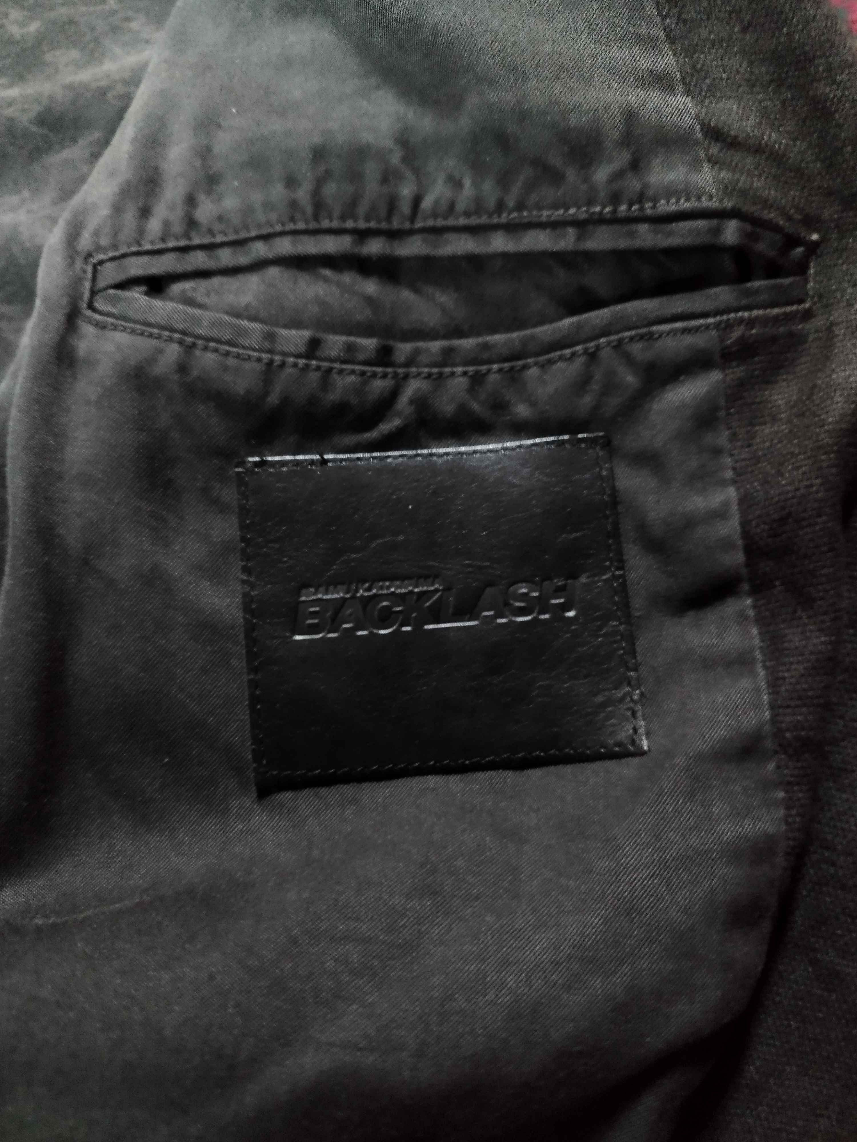 Isamu Katayama Backlash Isamu Katayama Backlash Linen Leather Jacket Size US M / EU 48-50 / 2 - 11 Thumbnail