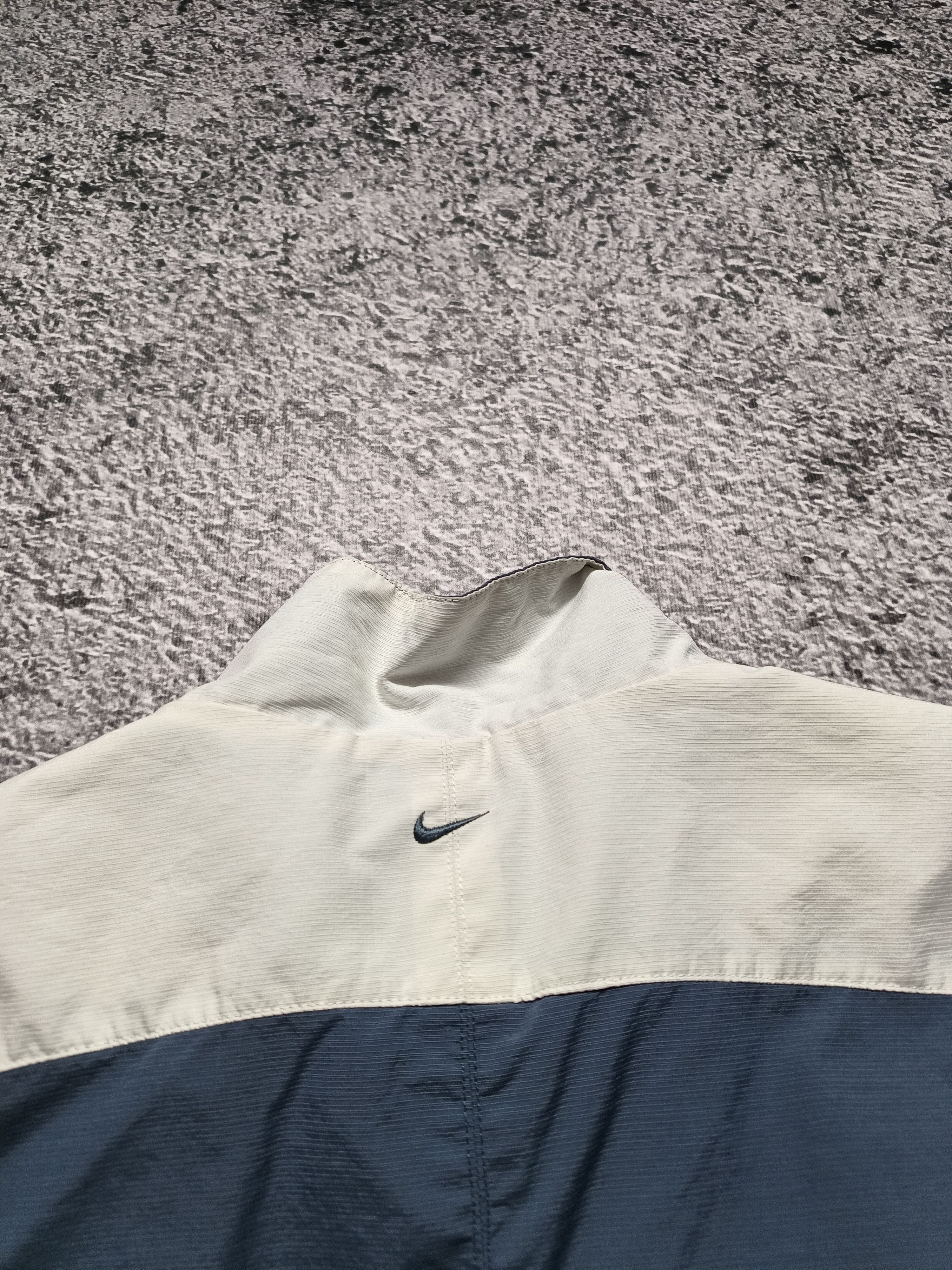 Nike × Vintage Nike Tn Jacket cream windbreaker Y2K Vintage Size US XL / EU 56 / 4 - 6 Thumbnail