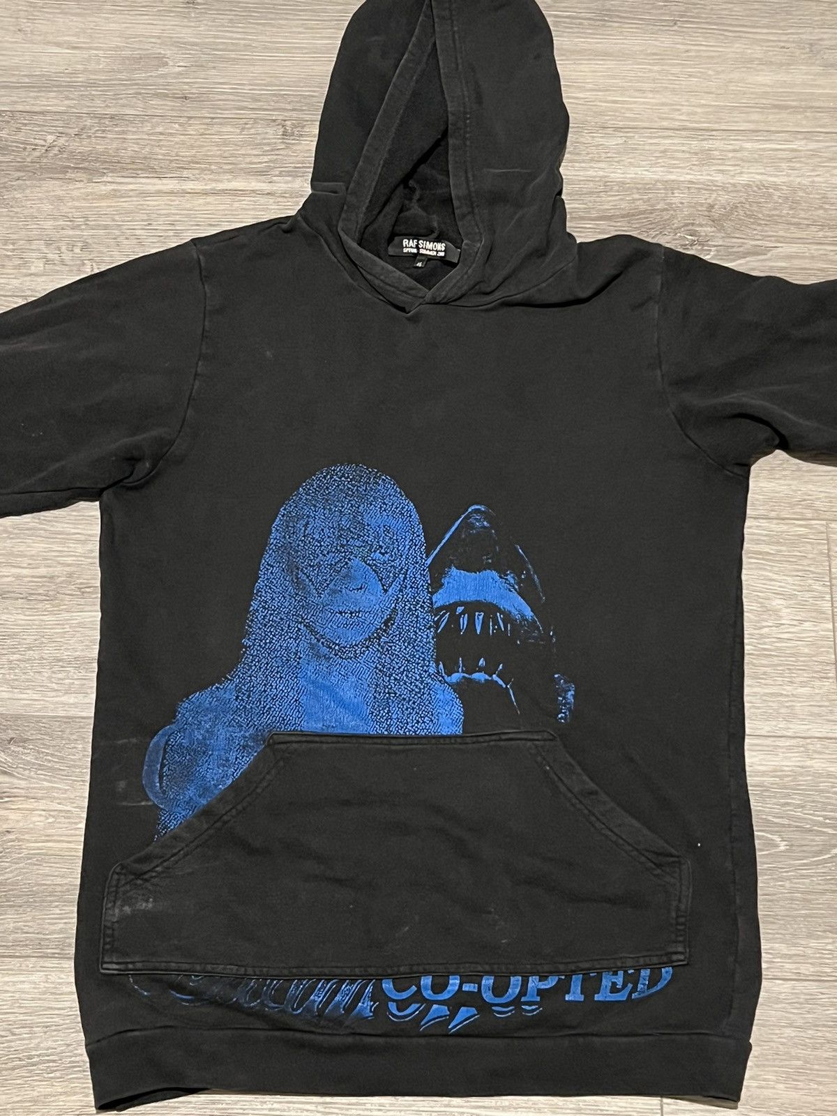 Raf simons shark hoodie on sale