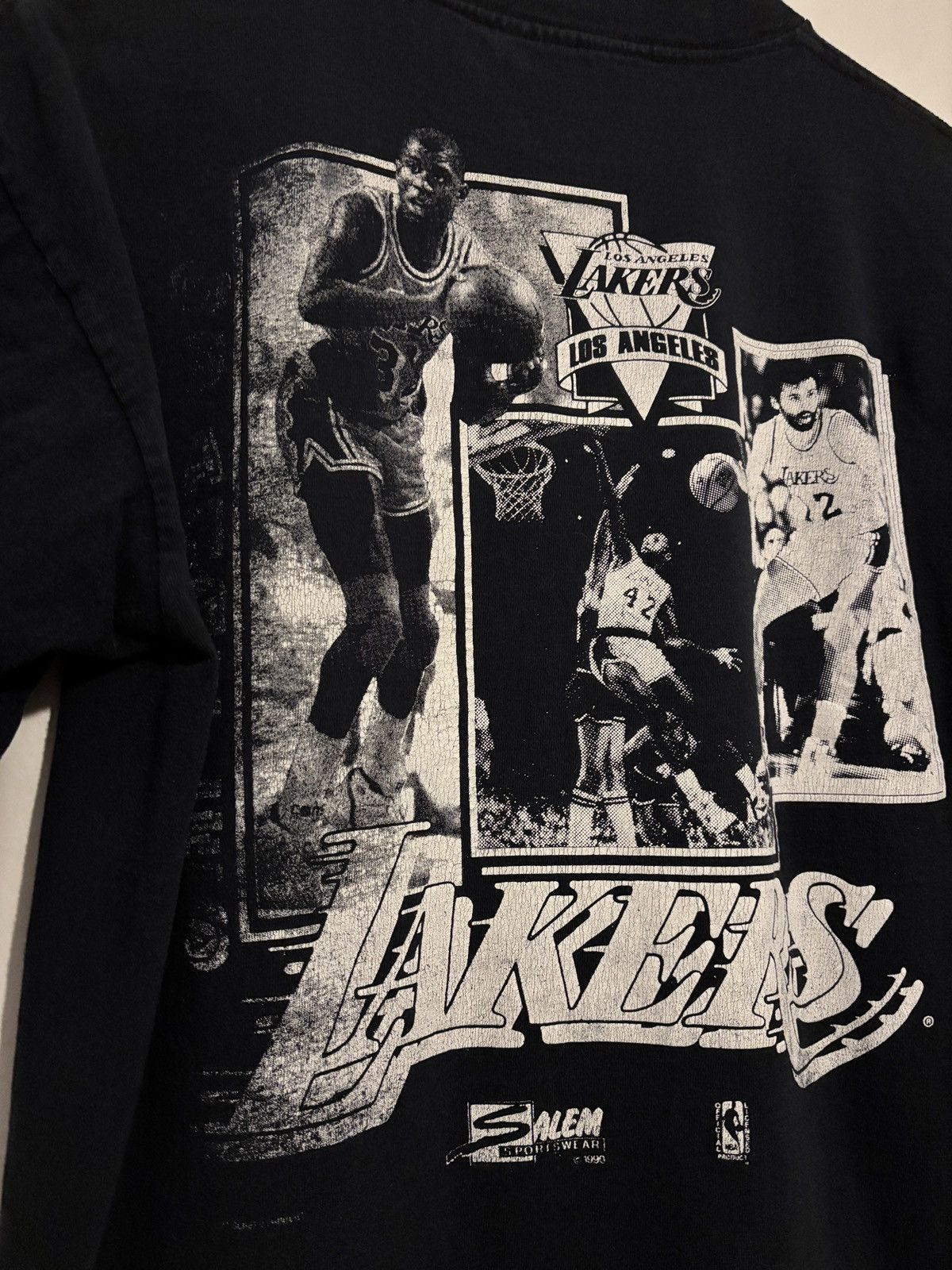 Vintage Vintage Test Print Error Huskies Champs /Lakers Double Sided Size US L / EU 52-54 / 3 - 9 Thumbnail