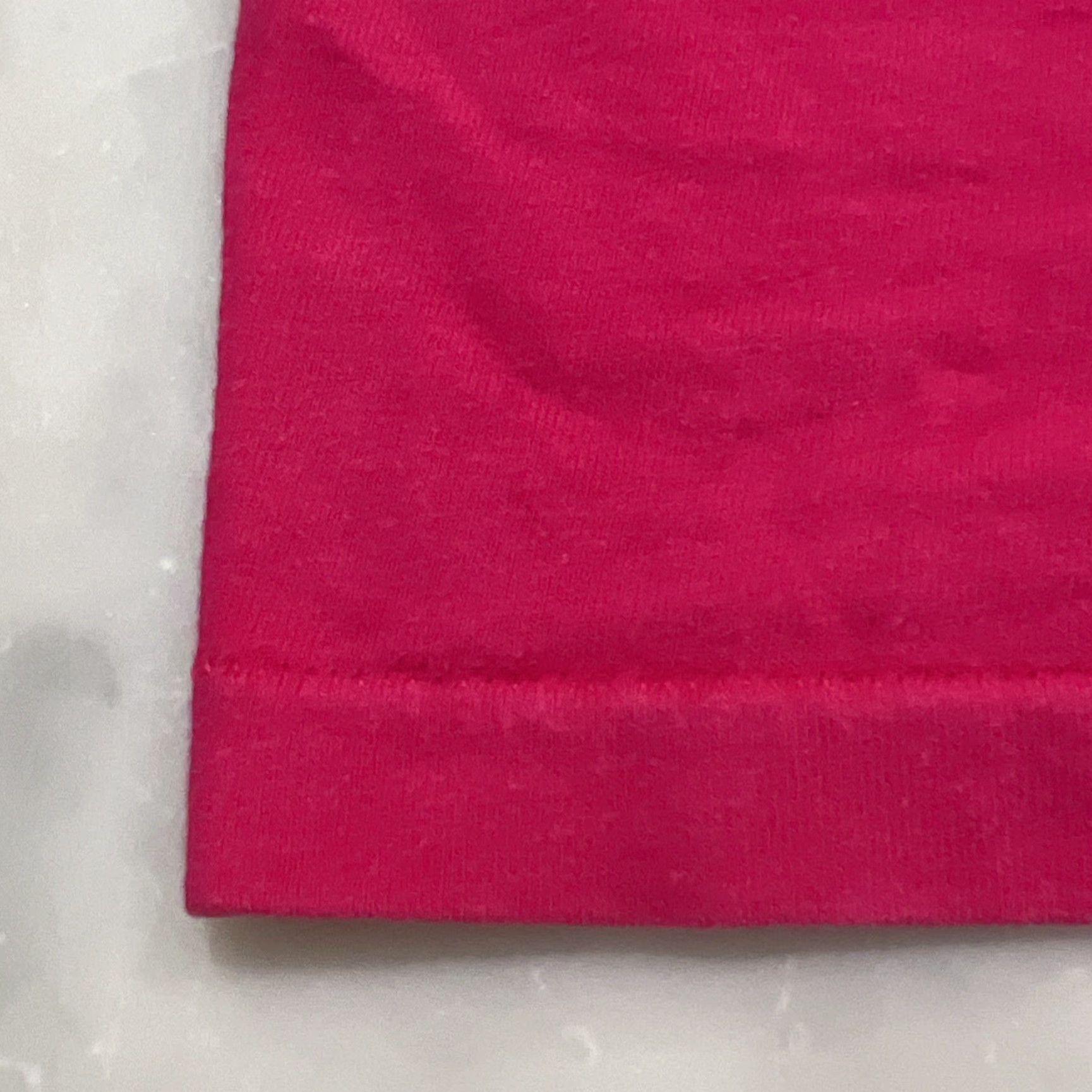 Hanes VINTAGE 80s Sea World T Shirt Orca Embroidered Hot Pink Hanes Men's M Size US M / EU 48-50 / 2 - 6 Thumbnail