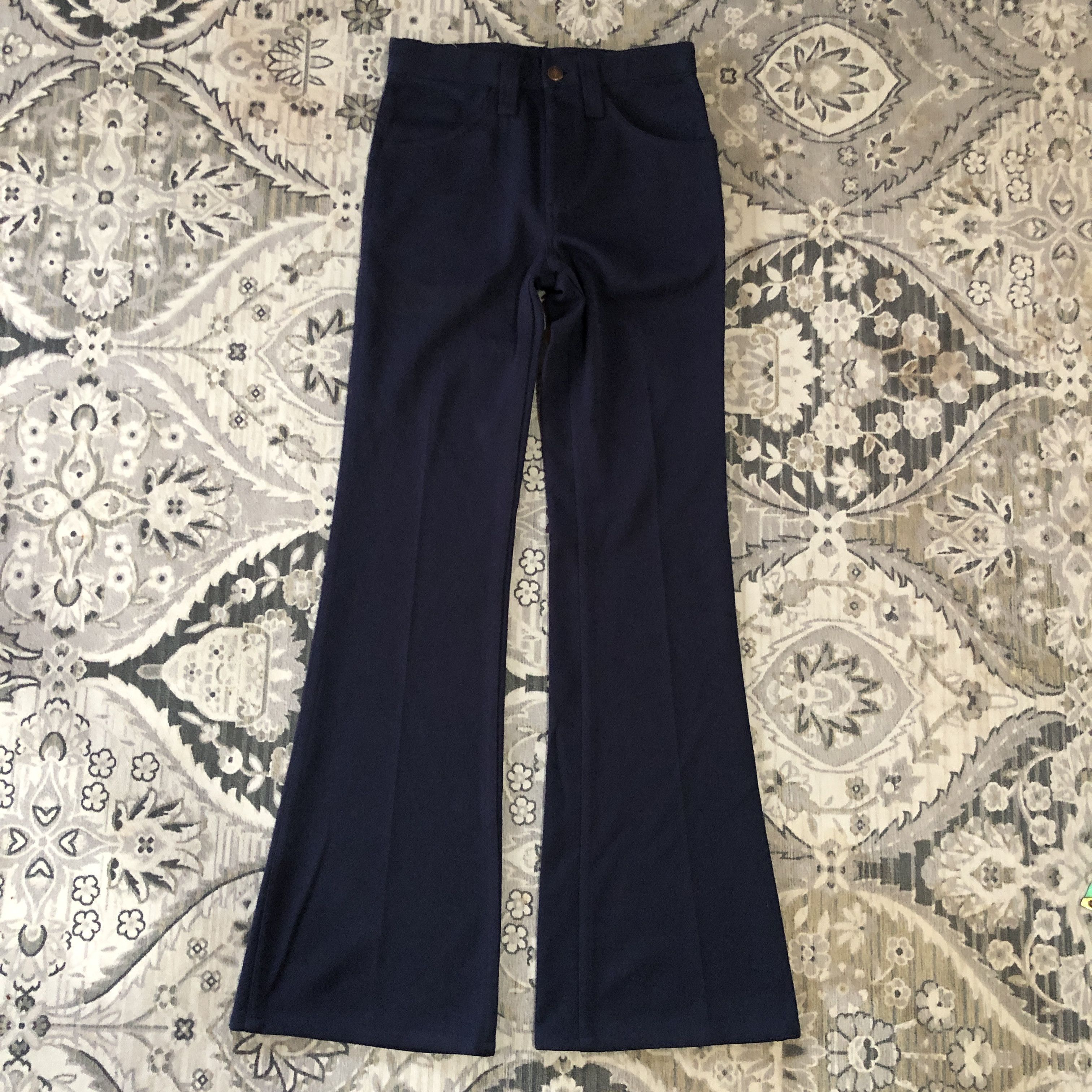 Vintage 70s Levis Big E Knit Flared Jeans