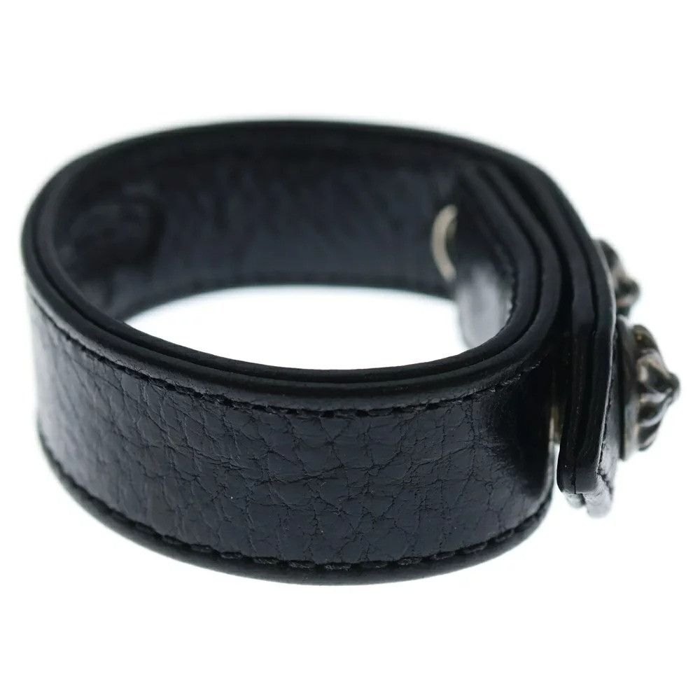 Chrome Hearts CHROME HEARTS 3 BUTTON 2 SNAP LEATHER BRACELET Size ONE SIZE - 4 Thumbnail