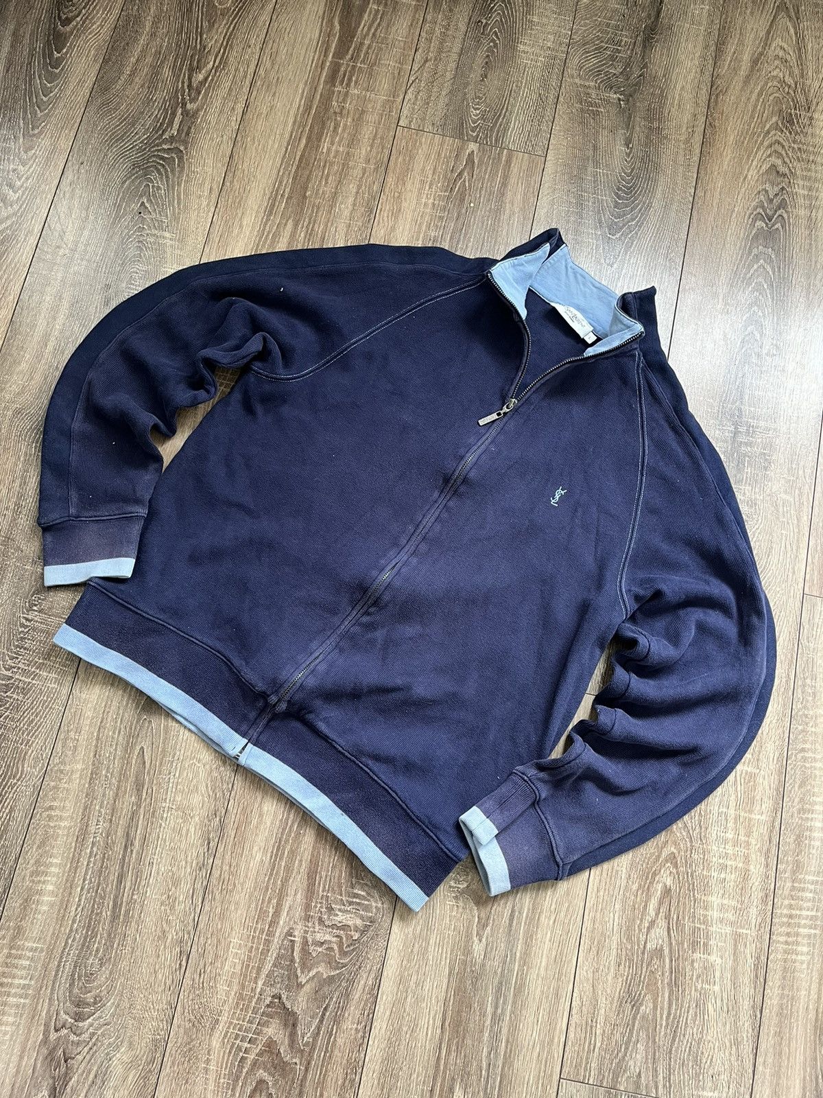 YSL vintage zip sweatshirt