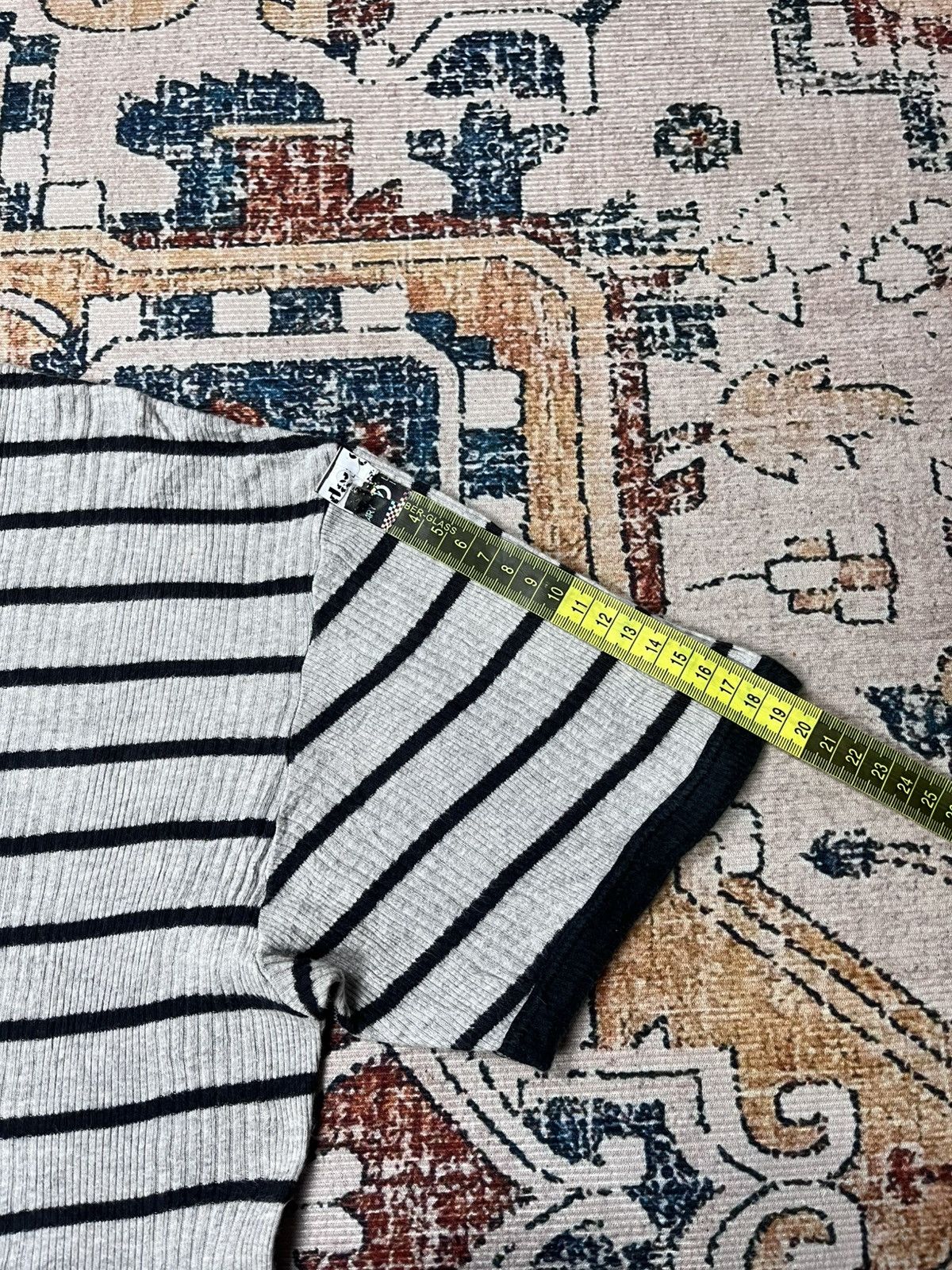 Jean Paul Gaultier Jean Paul Gaultier Homme Ringger Tee Stripped Size US M / EU 48-50 / 2 - 10 Thumbnail
