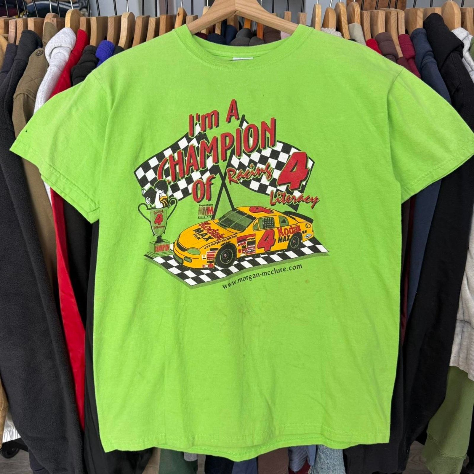 Other Vintage Y2K Moracan Mcclure Signed Championship T-Shirt Size US M / EU 48-50 / 2 - 3 Thumbnail