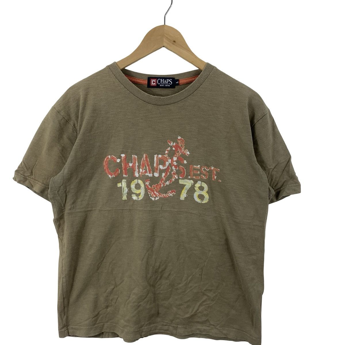 Chaps Vintage CHAPS EST 1978 Graphic Distressed Size US L / EU 52-54 / 3 - 6 Thumbnail